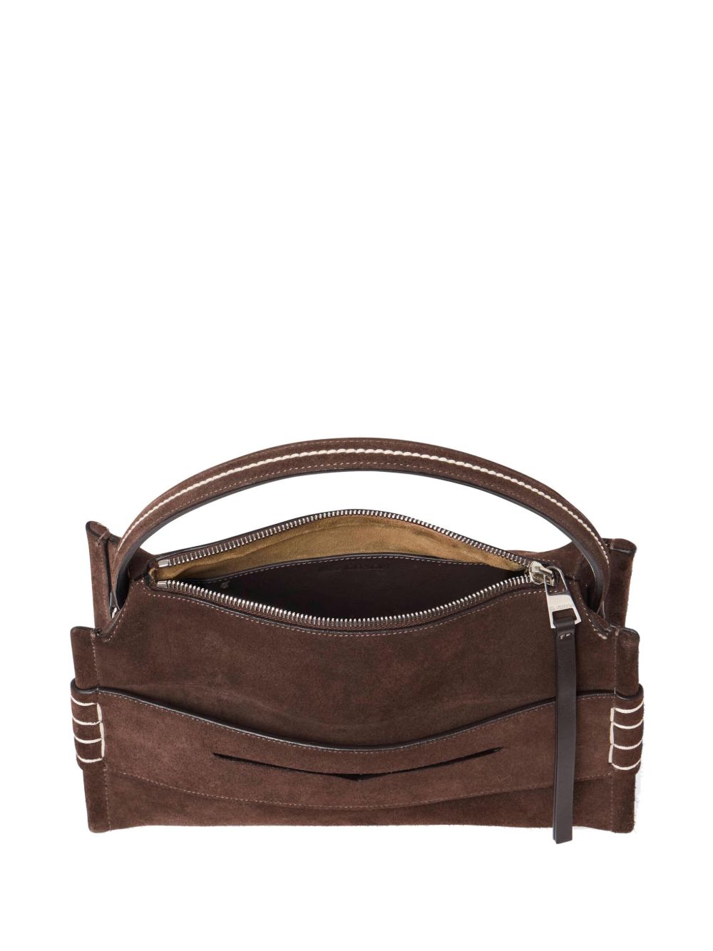 JW Anderson Suede Shoulder Bag BROWN