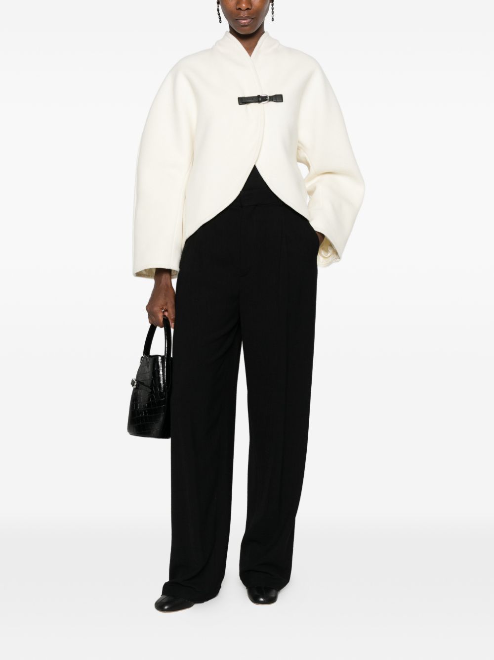 Forte Forte Coat Ivory