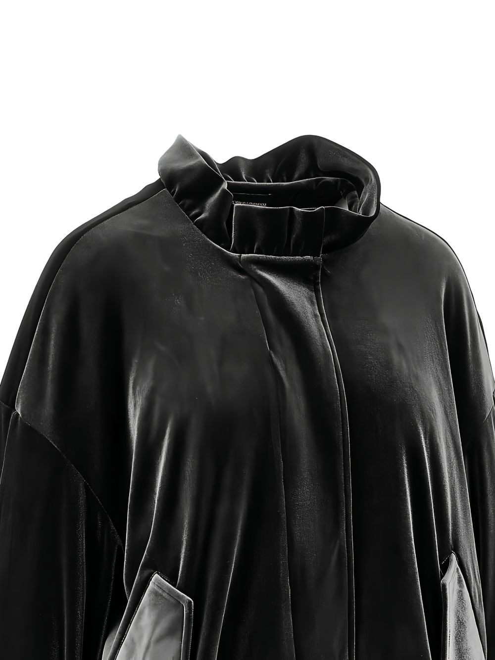 Emporio Armani Coats BLACK BLACK