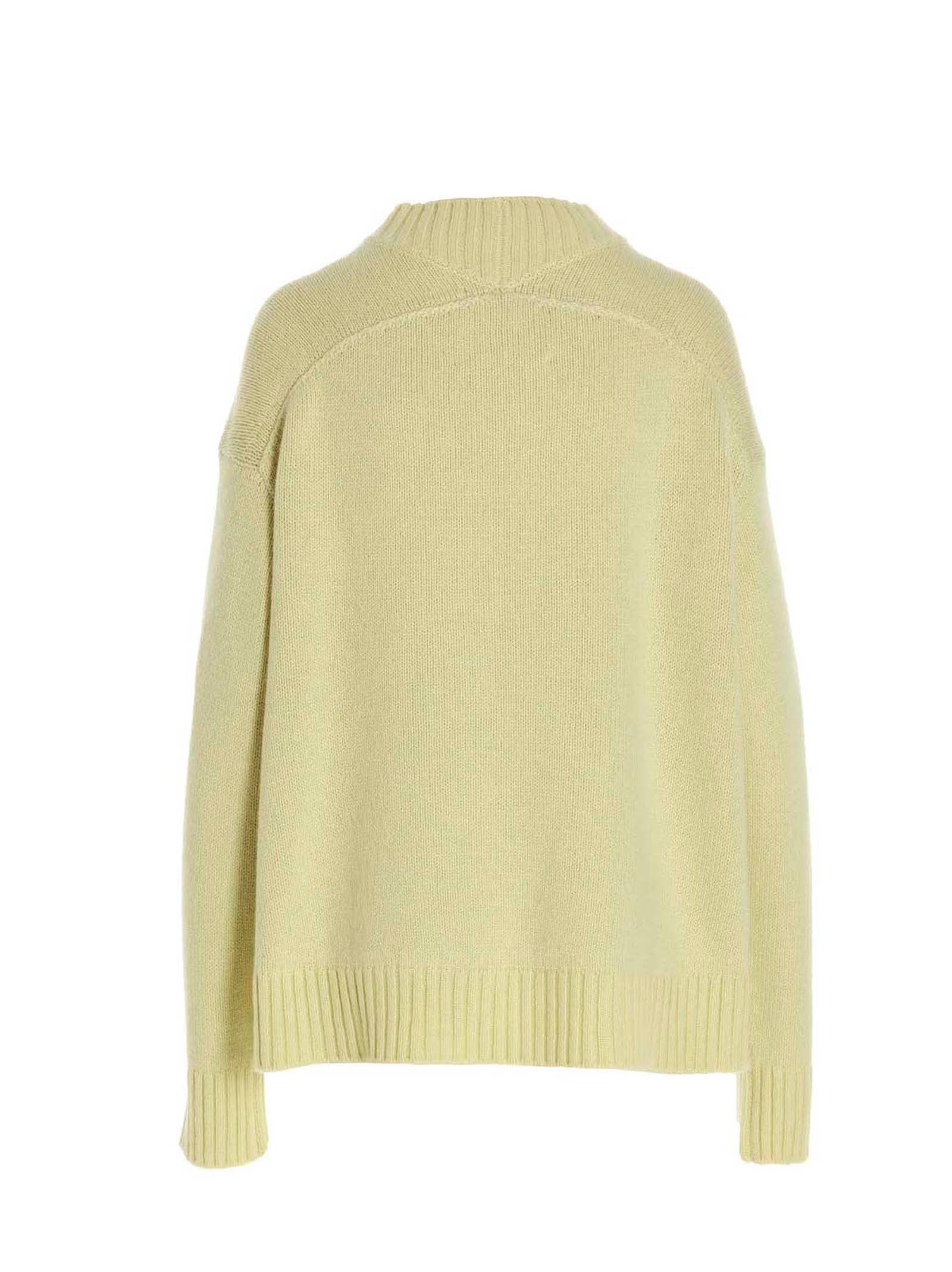 Jil Sander Crewneck Sweater Yellow