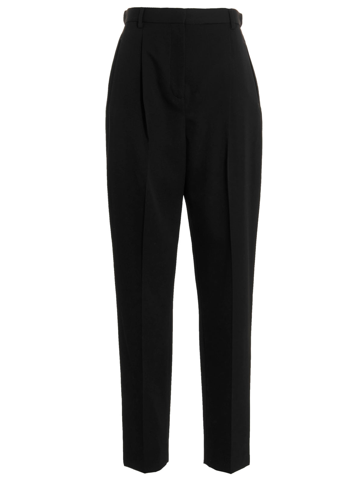 Tory Burch Wool Twill Pants Black