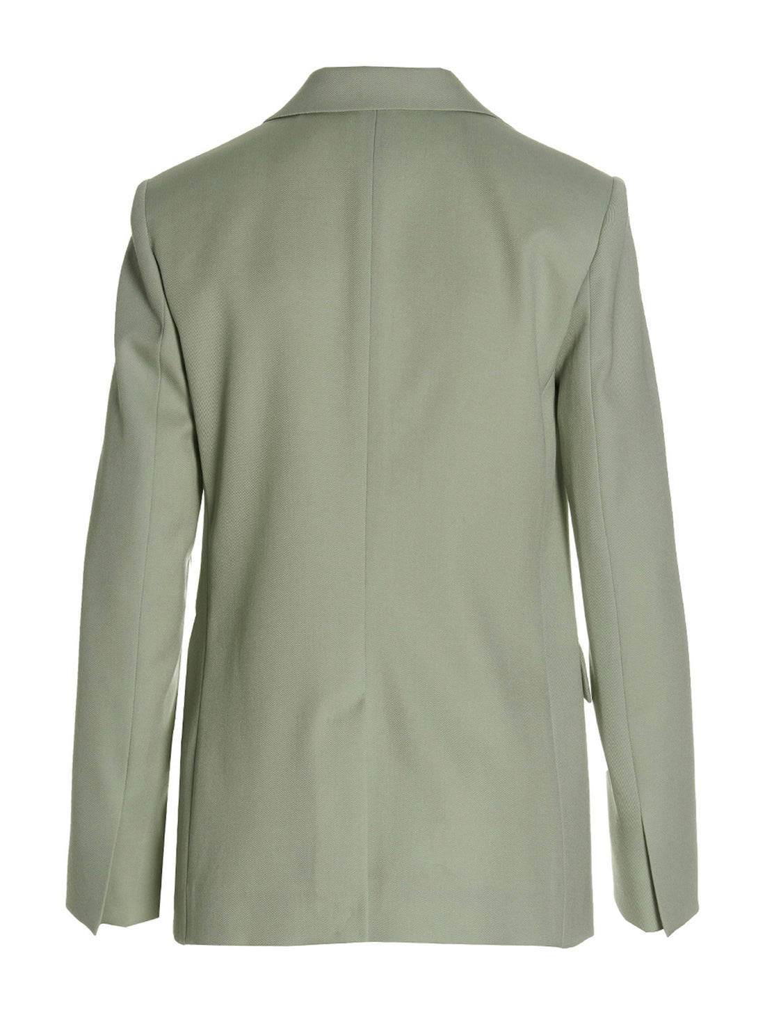 Lanvin Wool Single Breast Blazer Jacket Green