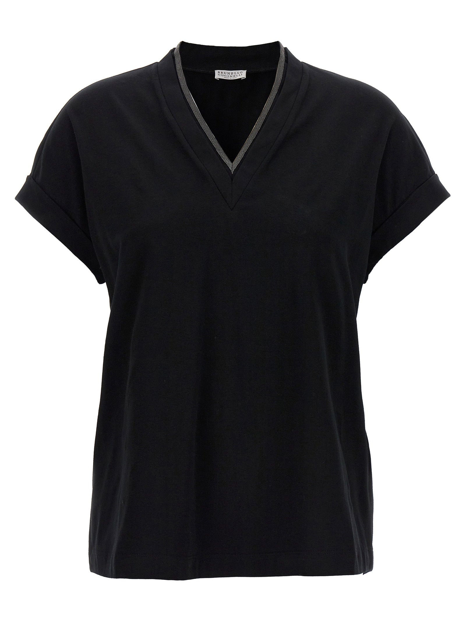 Brunello Cucinelli Monile T-shirt Black