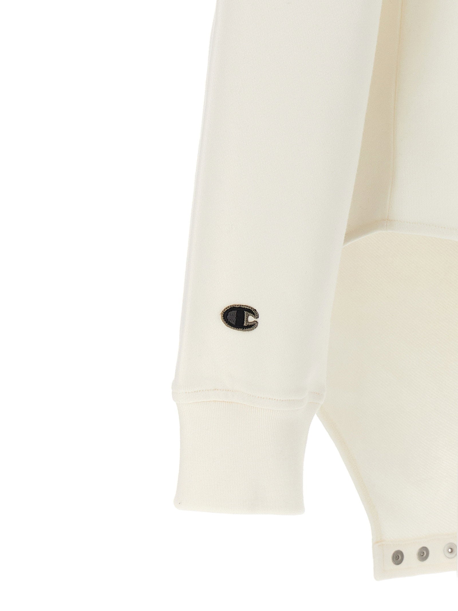 Champion X Rick Owens Hooded Bodysuit White