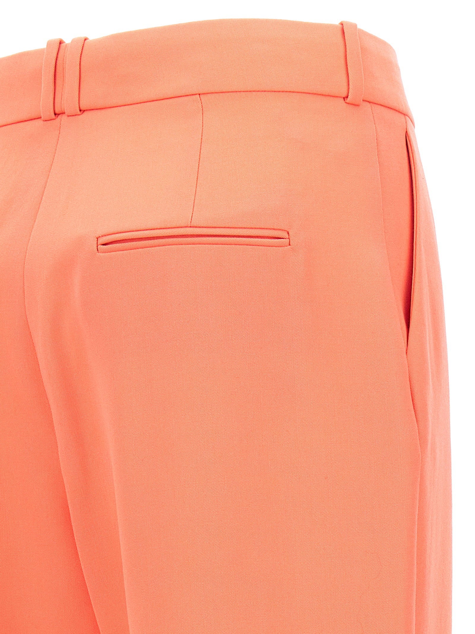 Balmain Pants With Side Slits Pink