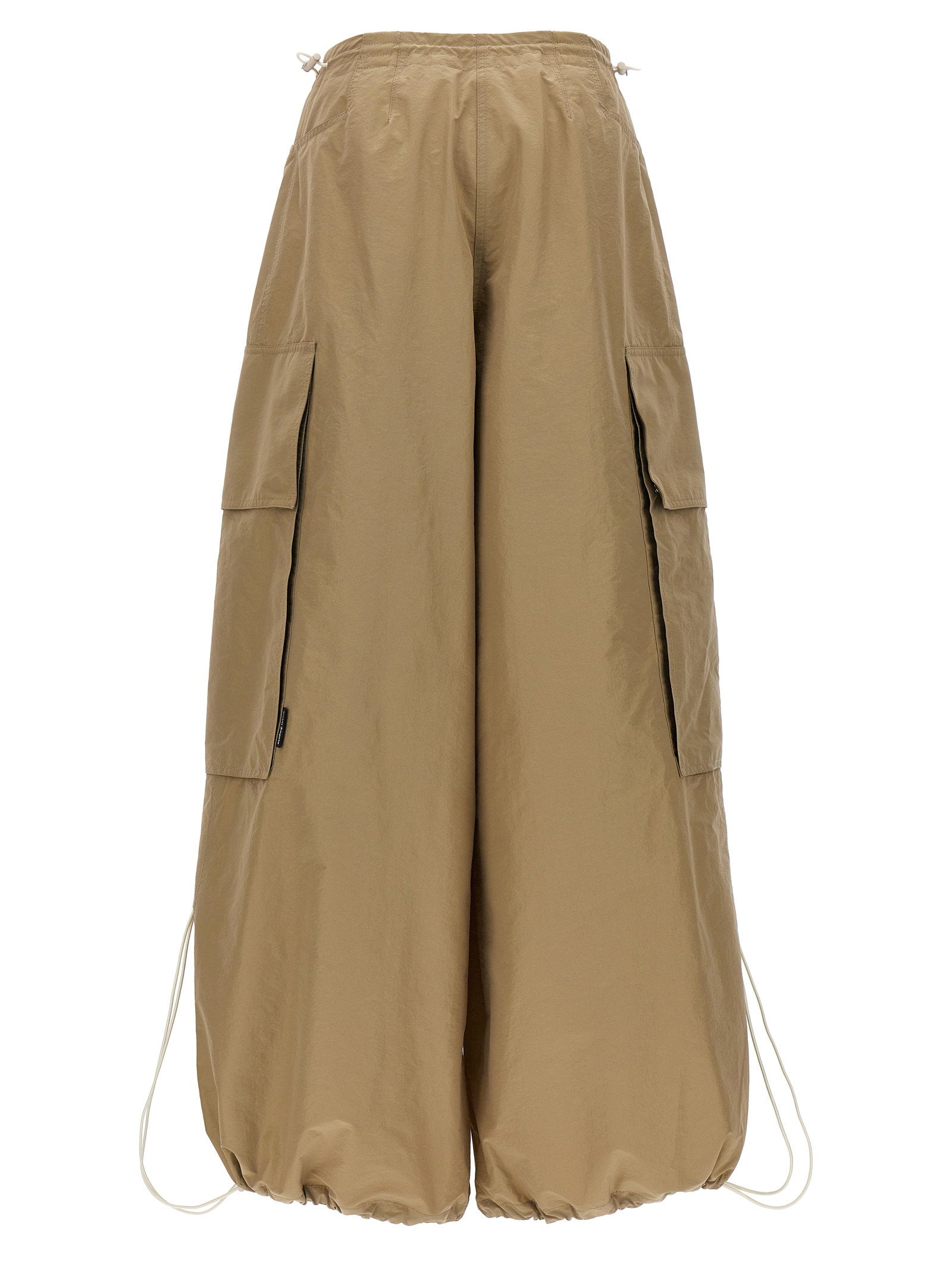 Palm Angels Parachute Pants Beige