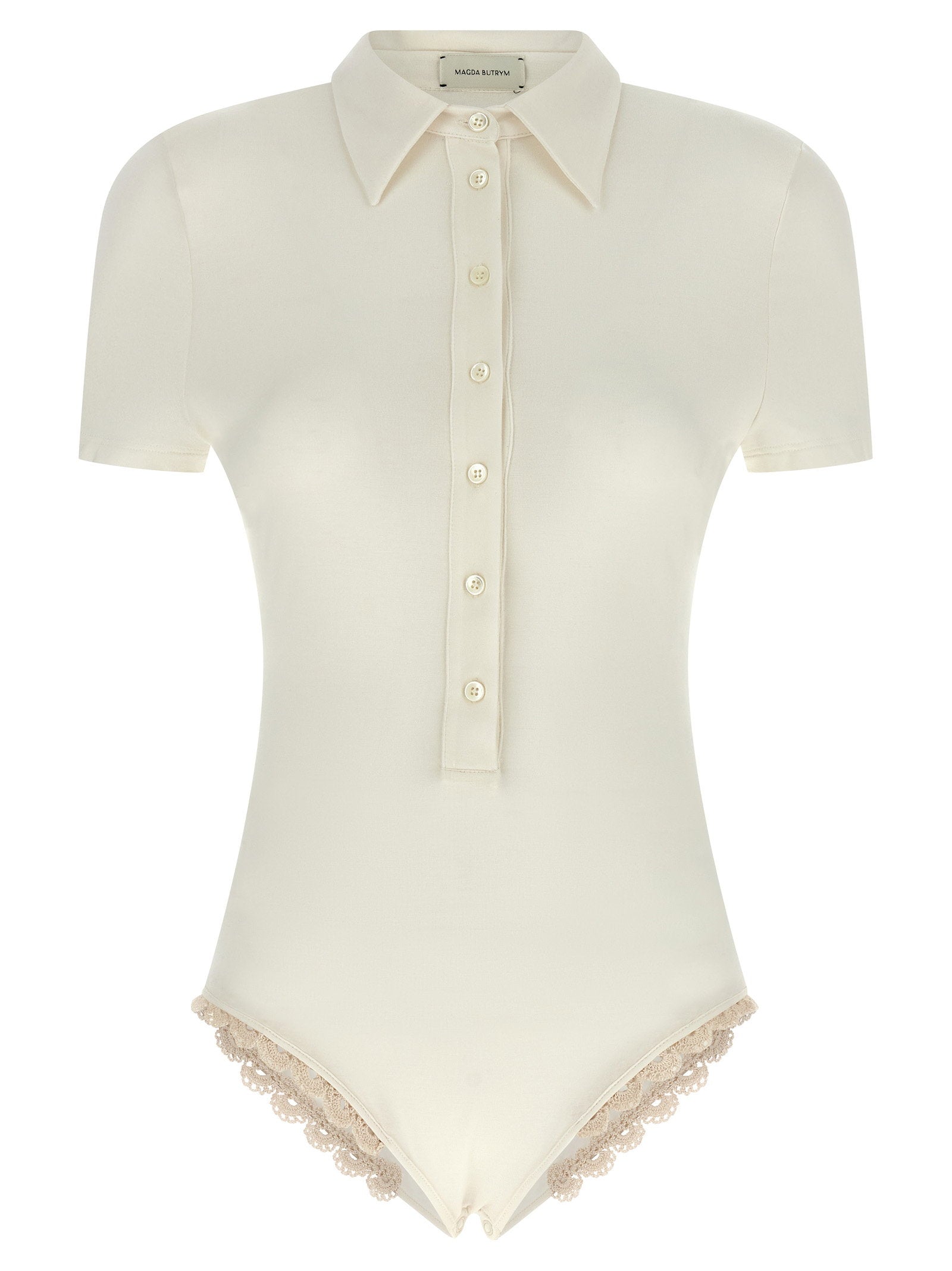 Magda Butrym 01 Bodysuit White