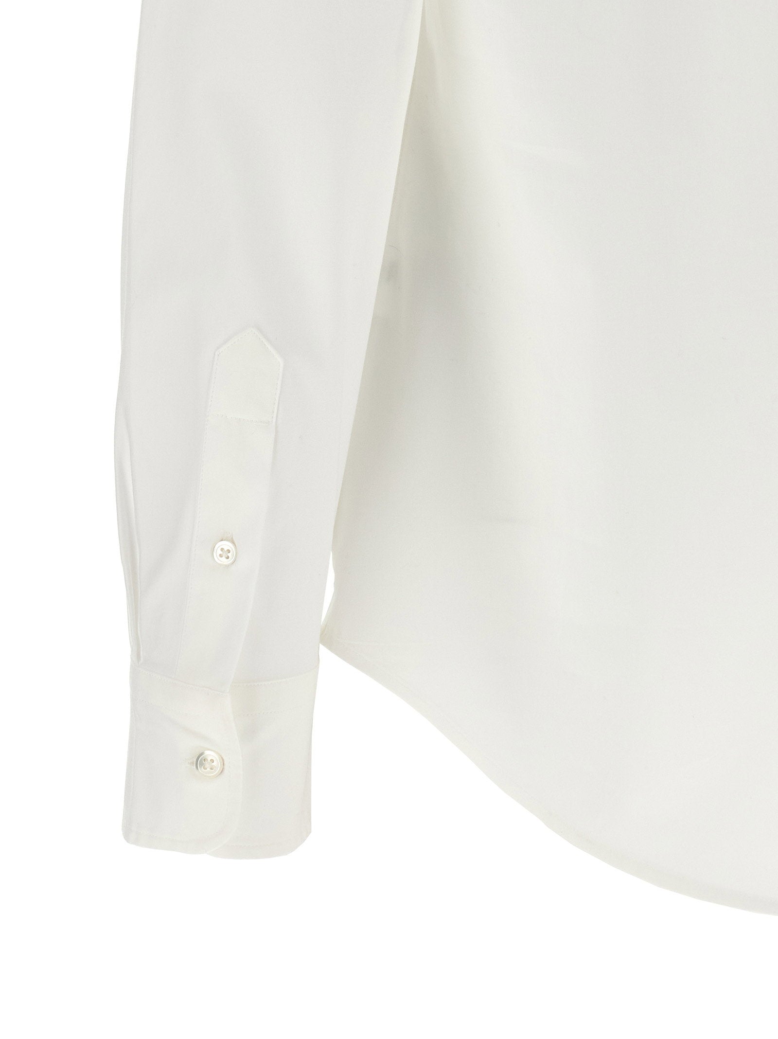 Polo Ralph Lauren Logo Embroidery Shirt White