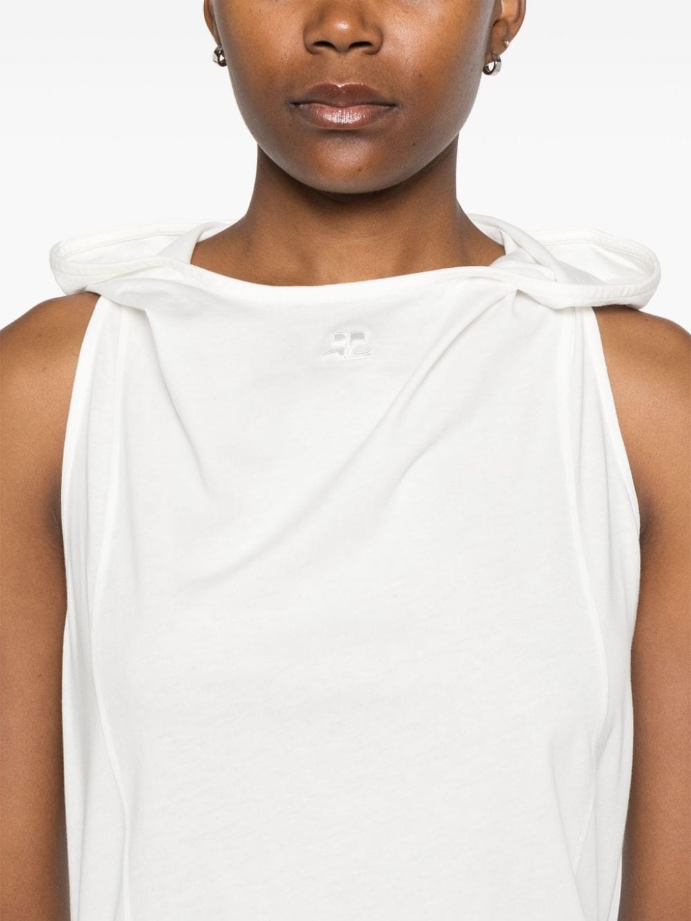 Hooded Top White