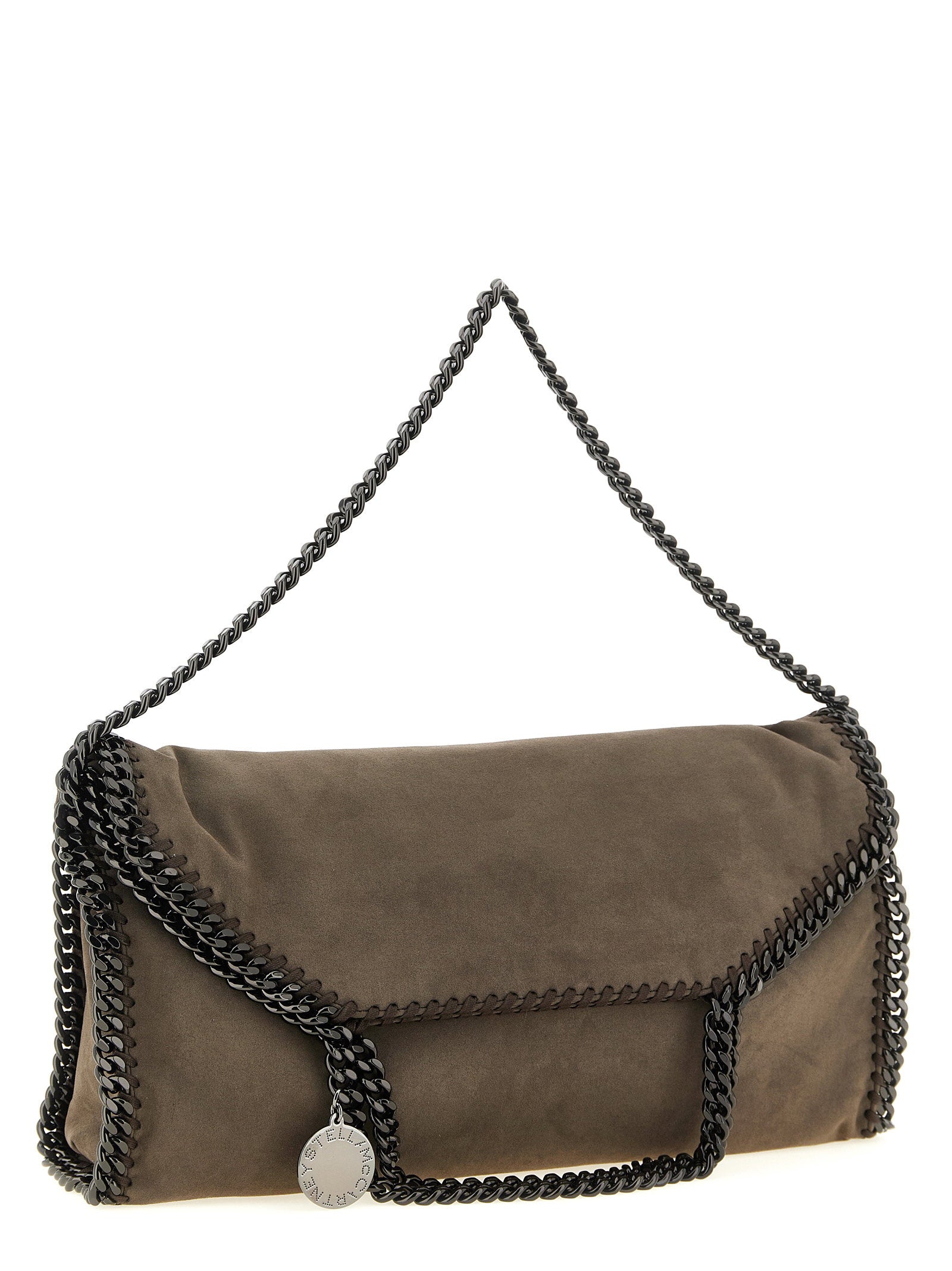 Stella Mccartney Falabella Folding Handbag Gray