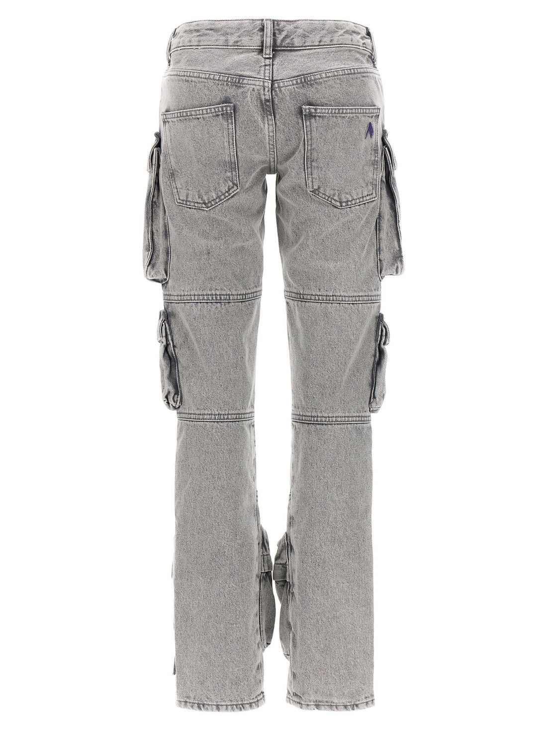 The Attico Essie Jeans Gray