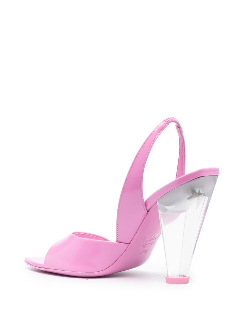 3JUIN 105mm Slingback Sandals Pink