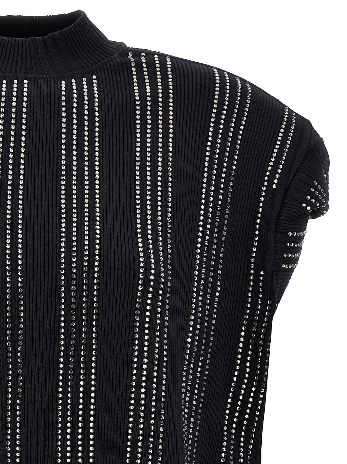 The Attico Laurie Dress Black