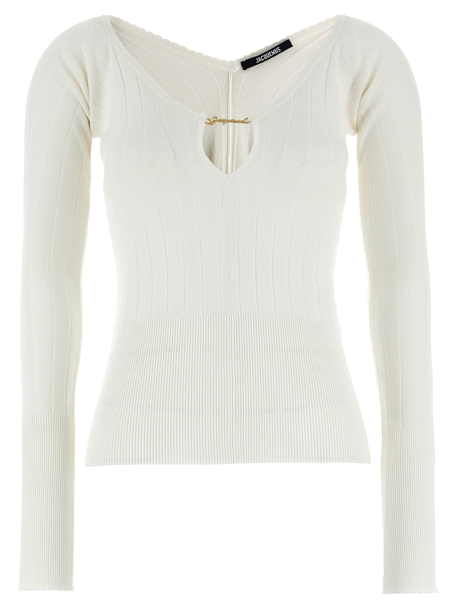 Jacquemus Le Haut Pralù Top White