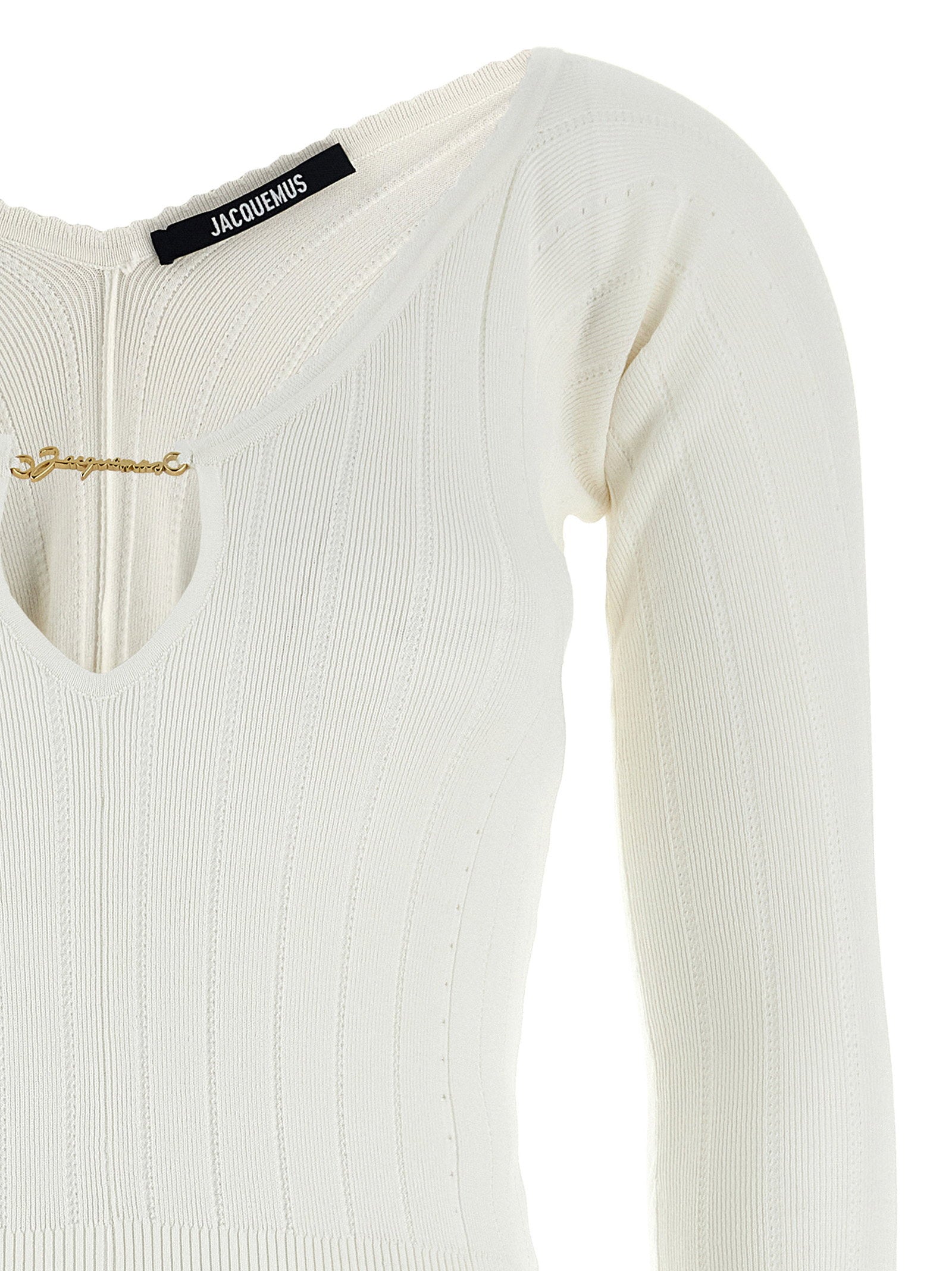 Jacquemus Le Haut Pralù Top White