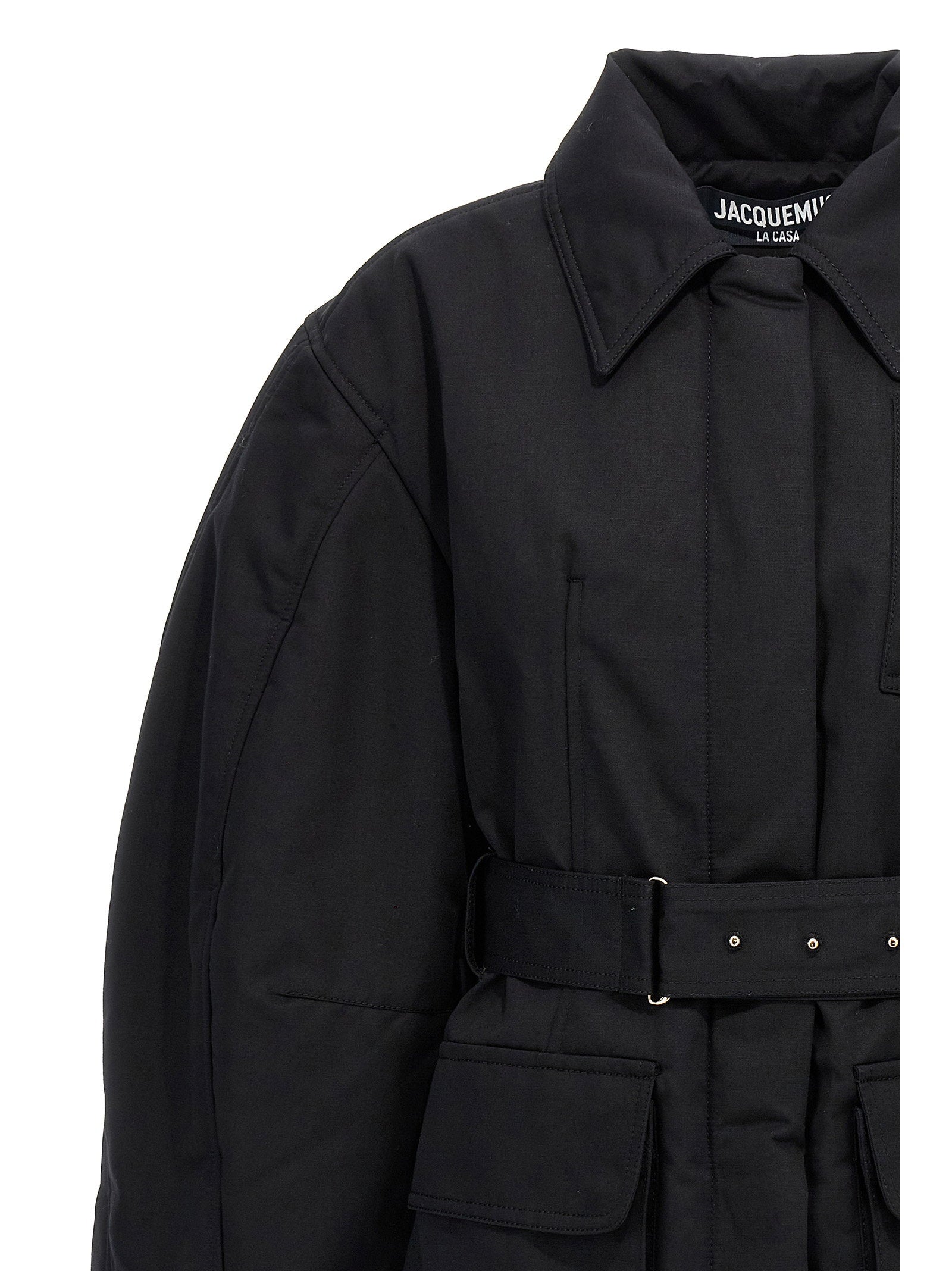Jacquemus Le Blouson Bari Jacket Black