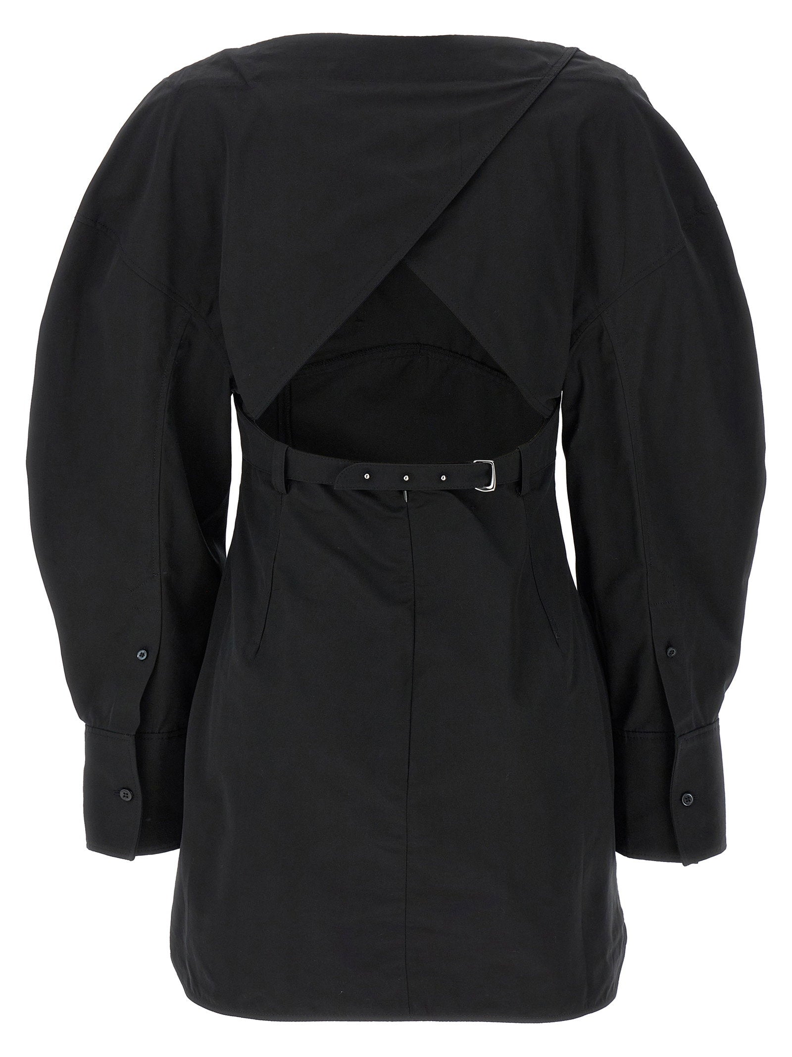 Jacquemus La Robe Chemise Casaco Dress Black