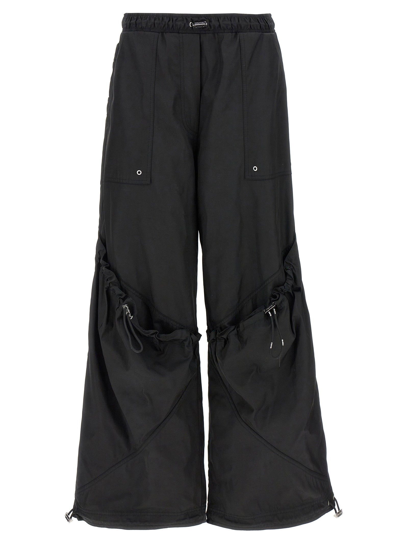 The Attico Oversized Pants Black