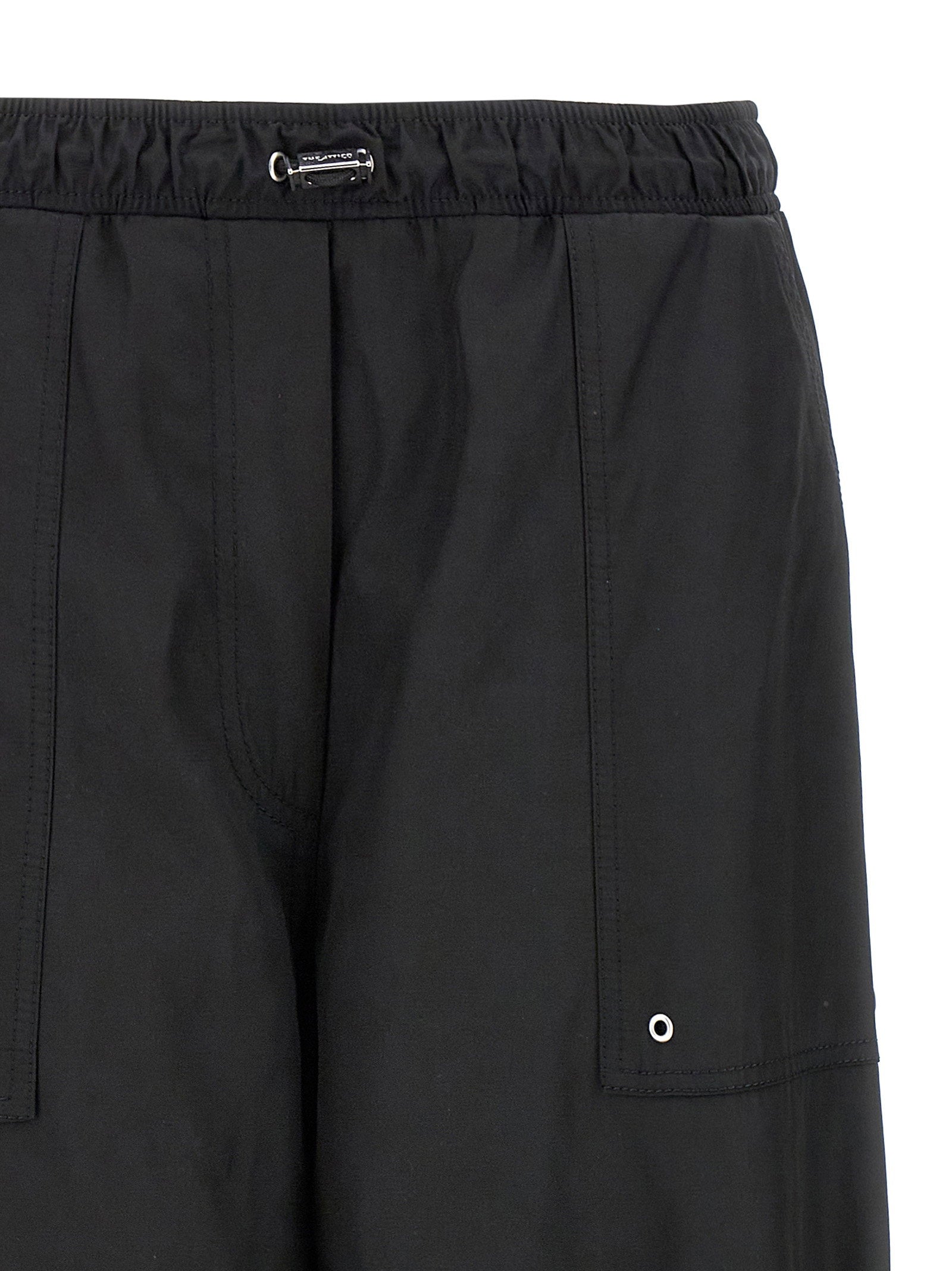 The Attico Oversized Pants Black