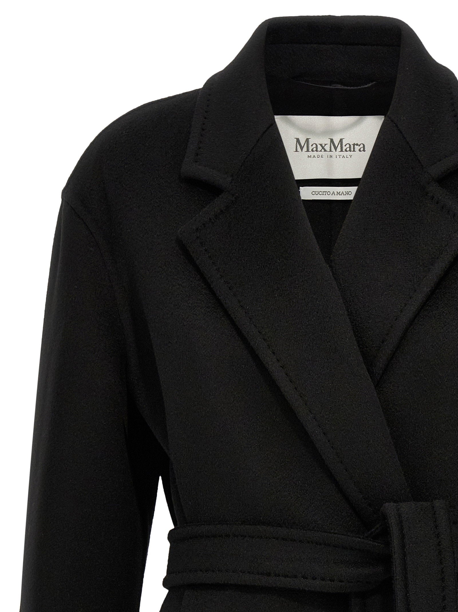 Max Mara Melinda Coat Black