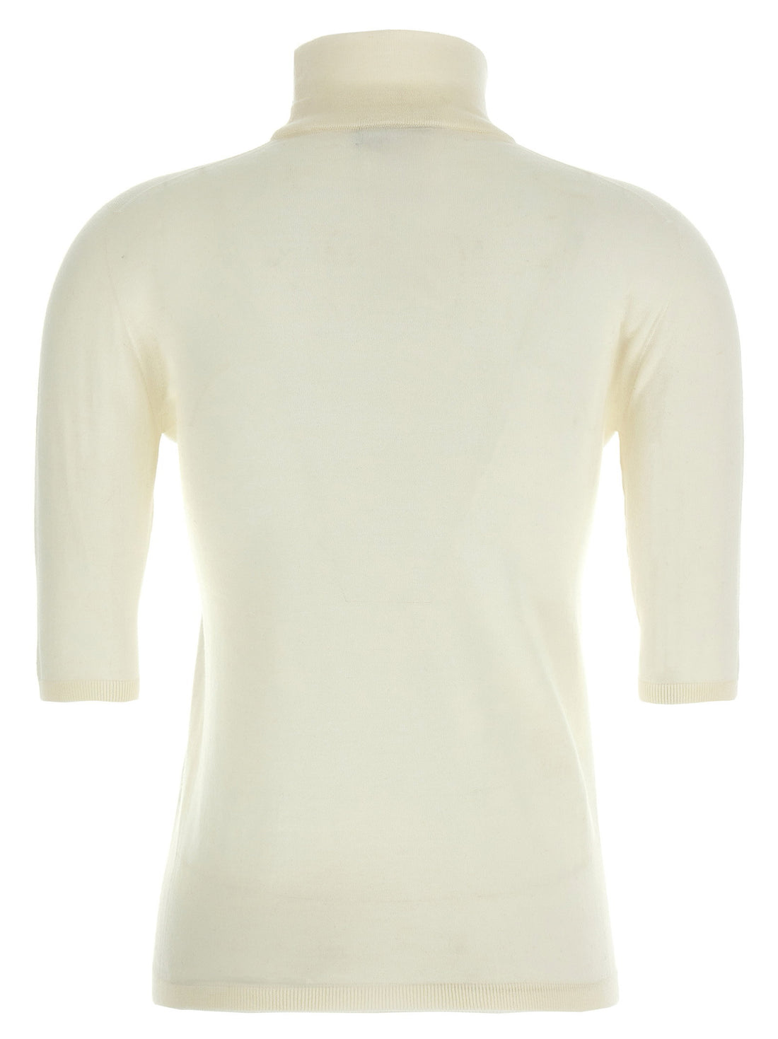 Max Mara Cecina Turtleneck Sweater White