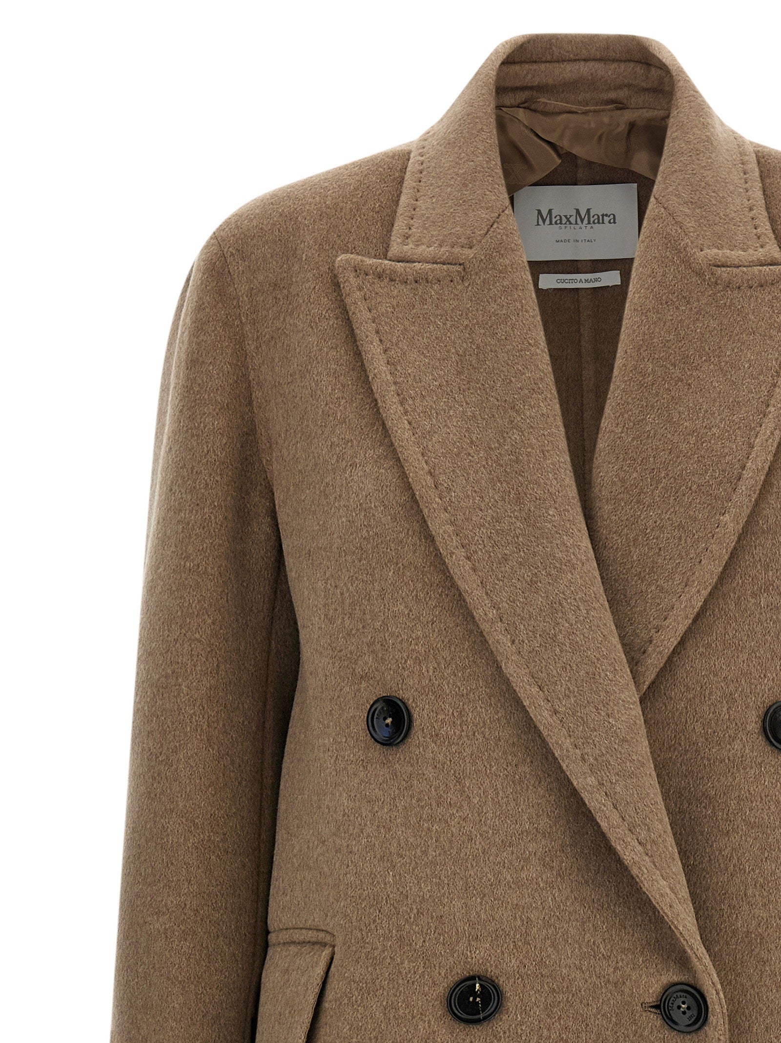Max Mara Armonia1234 Long Coat Beige