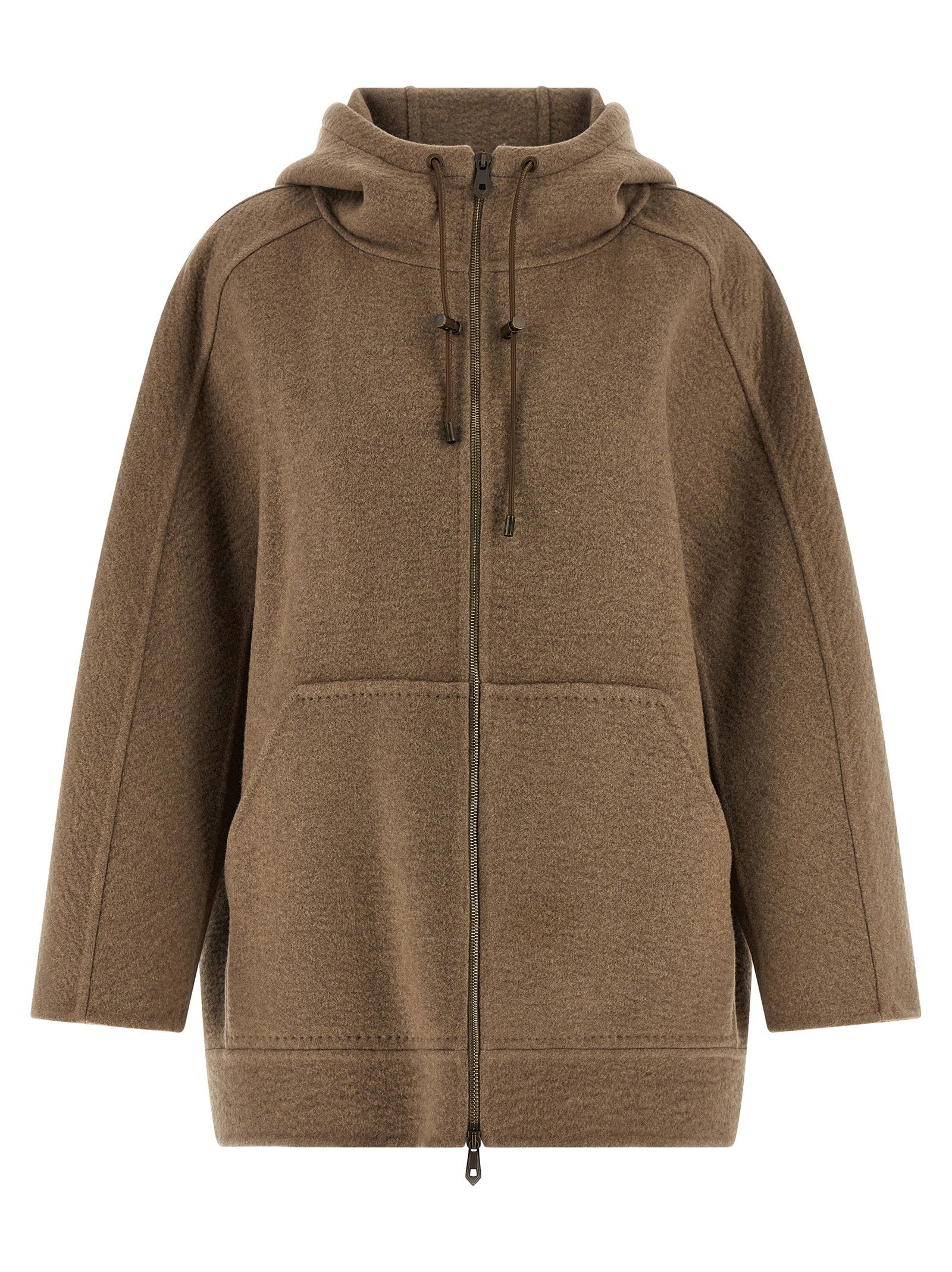 Max Mara Gradi Coat Brown