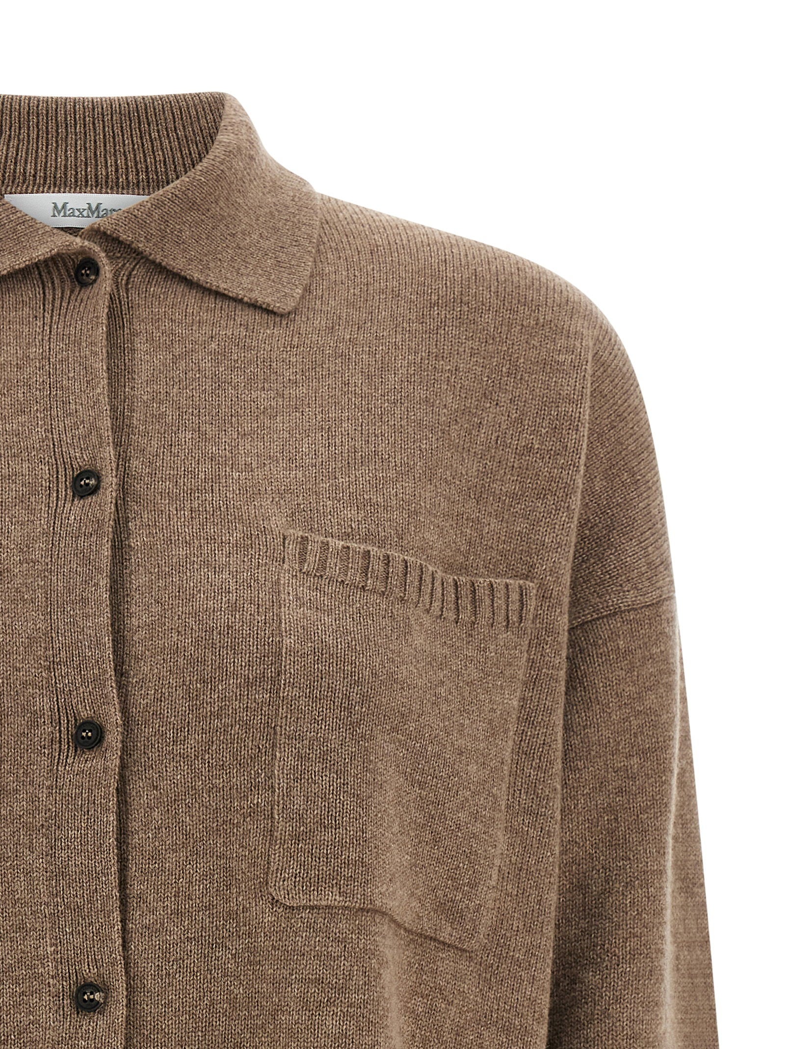 Max Mara Bull Cardigan Brown