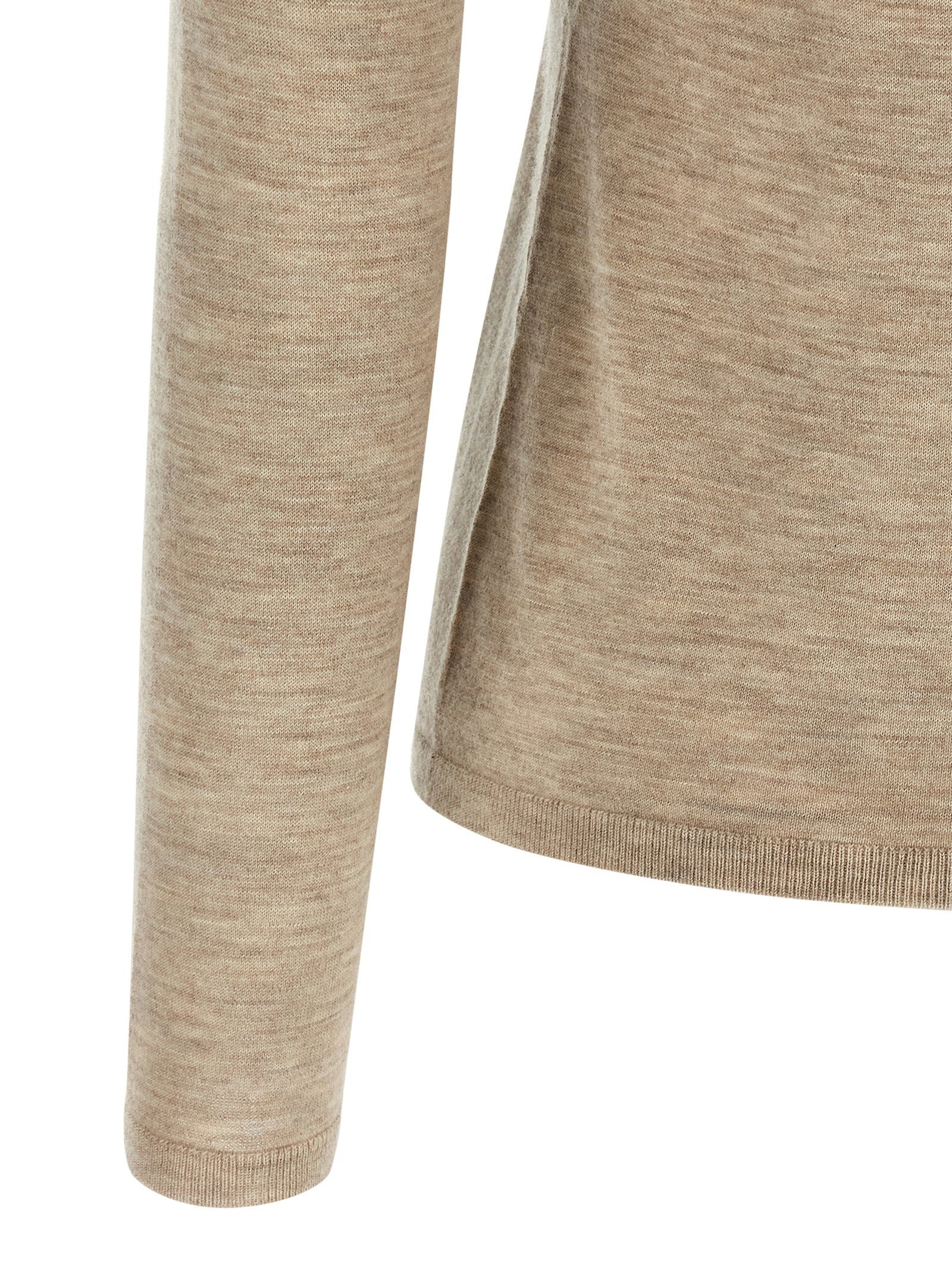 Max Mara Meana Turtleneck Sweater Beige