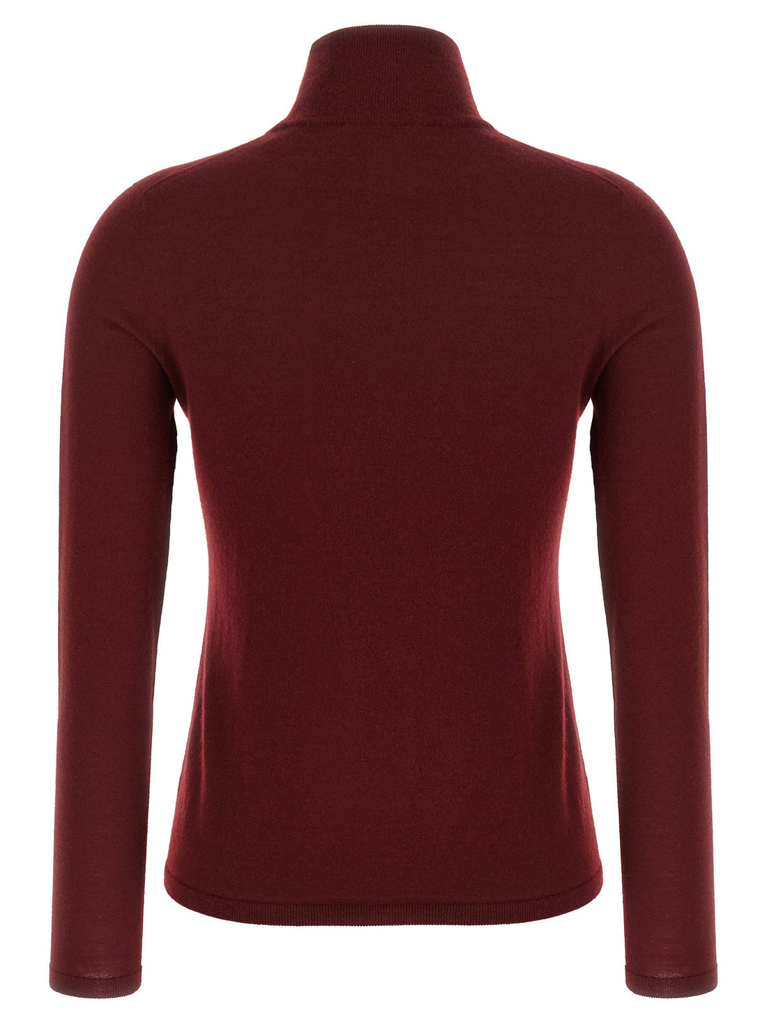 Max Mara Meana Turtleneck Sweater Bordeaux