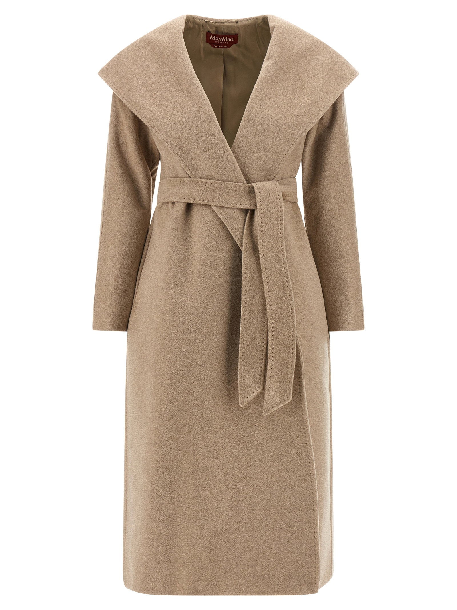 Max Mara Studio Danton Coat Beige