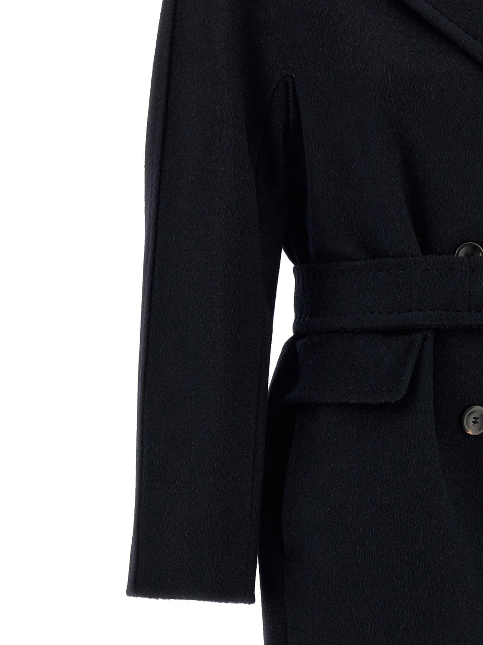 Max Mara Studio Panteon Coat Blue