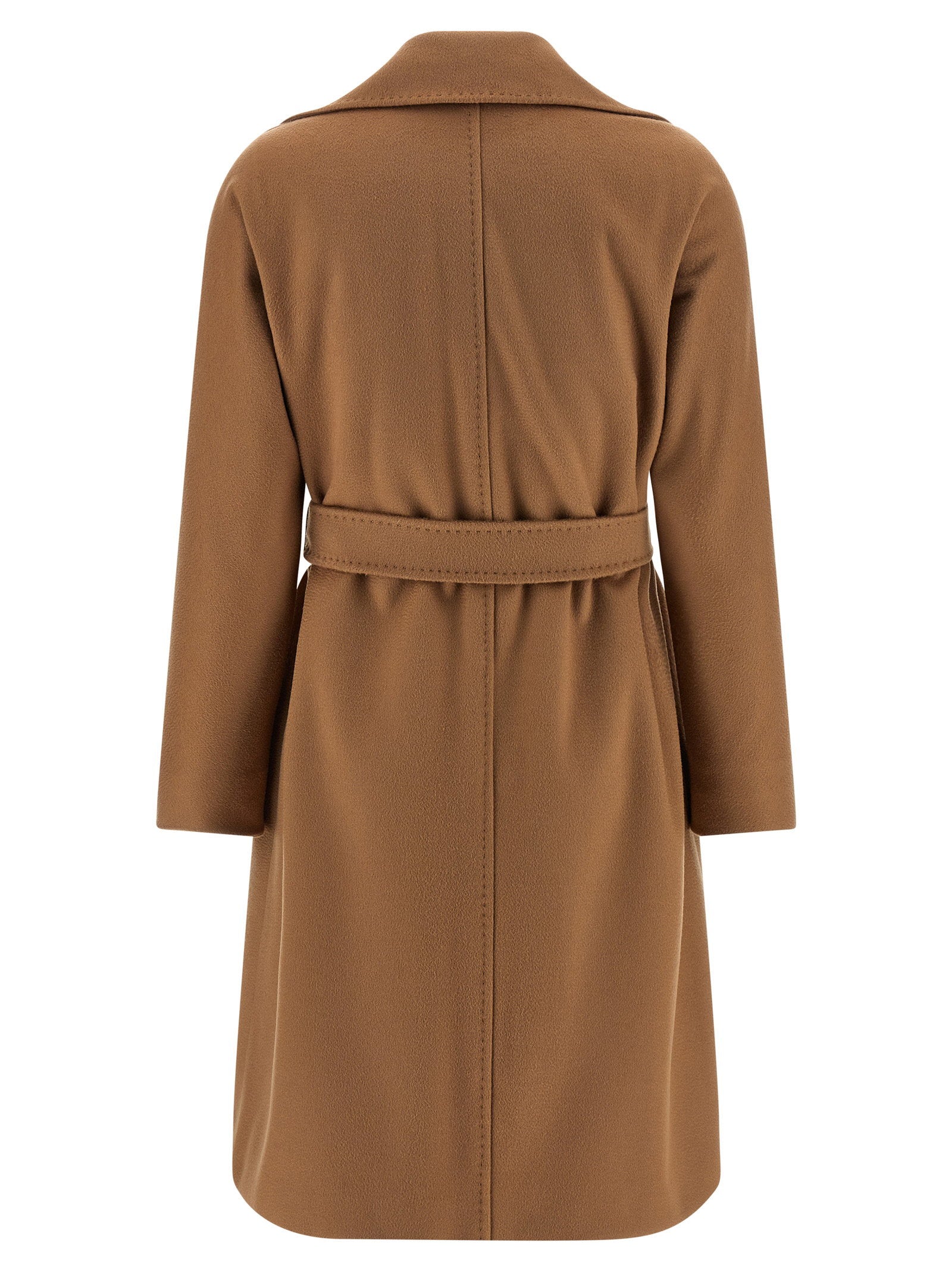 Max Mara Studio Dravenna Coat Brown