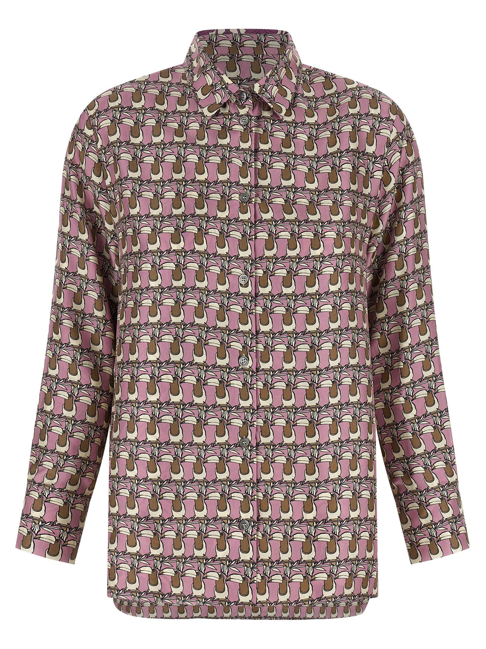 Max Mara Times Reversible Shirt Multicolor