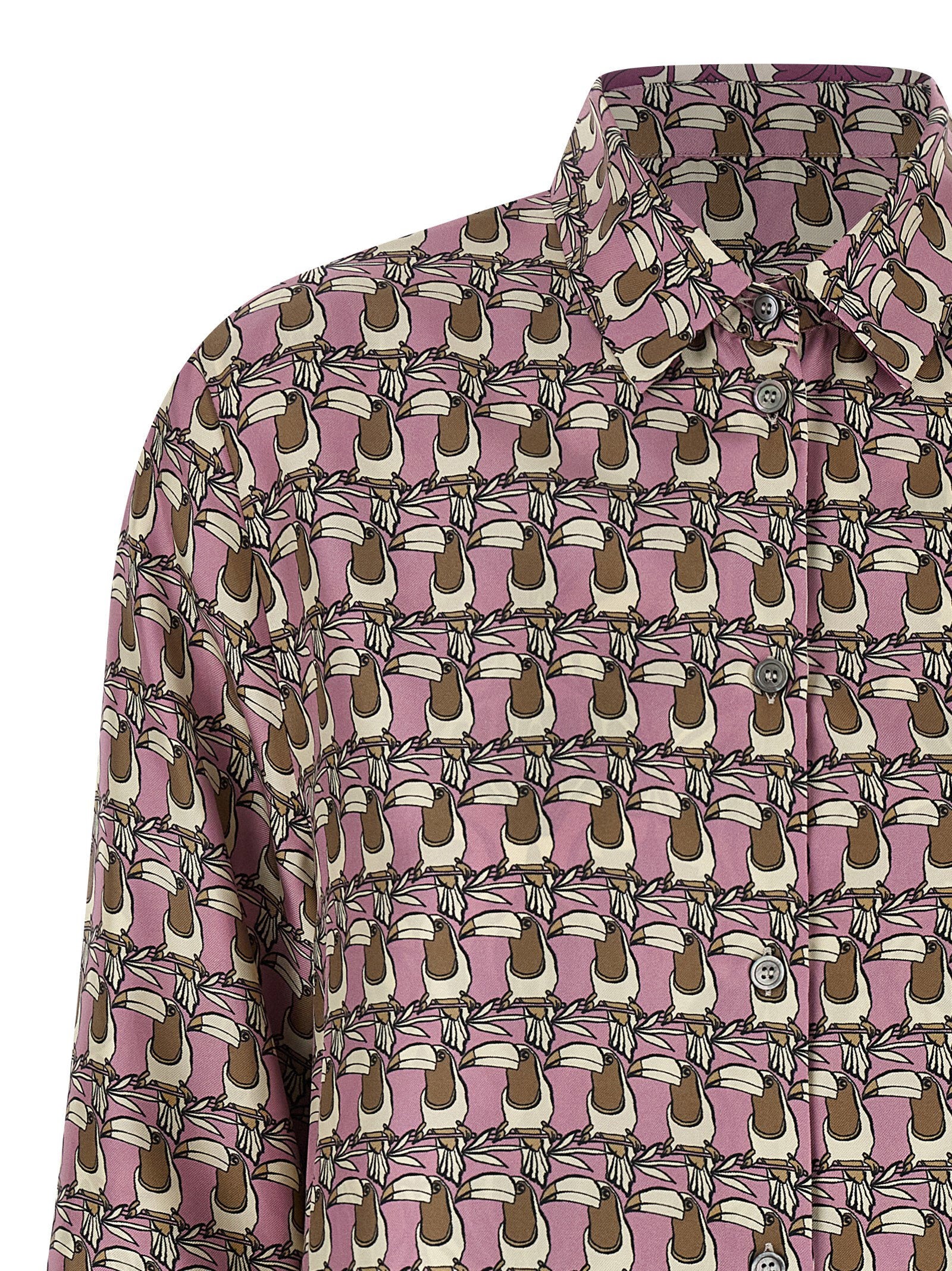Max Mara Times Reversible Shirt Multicolor