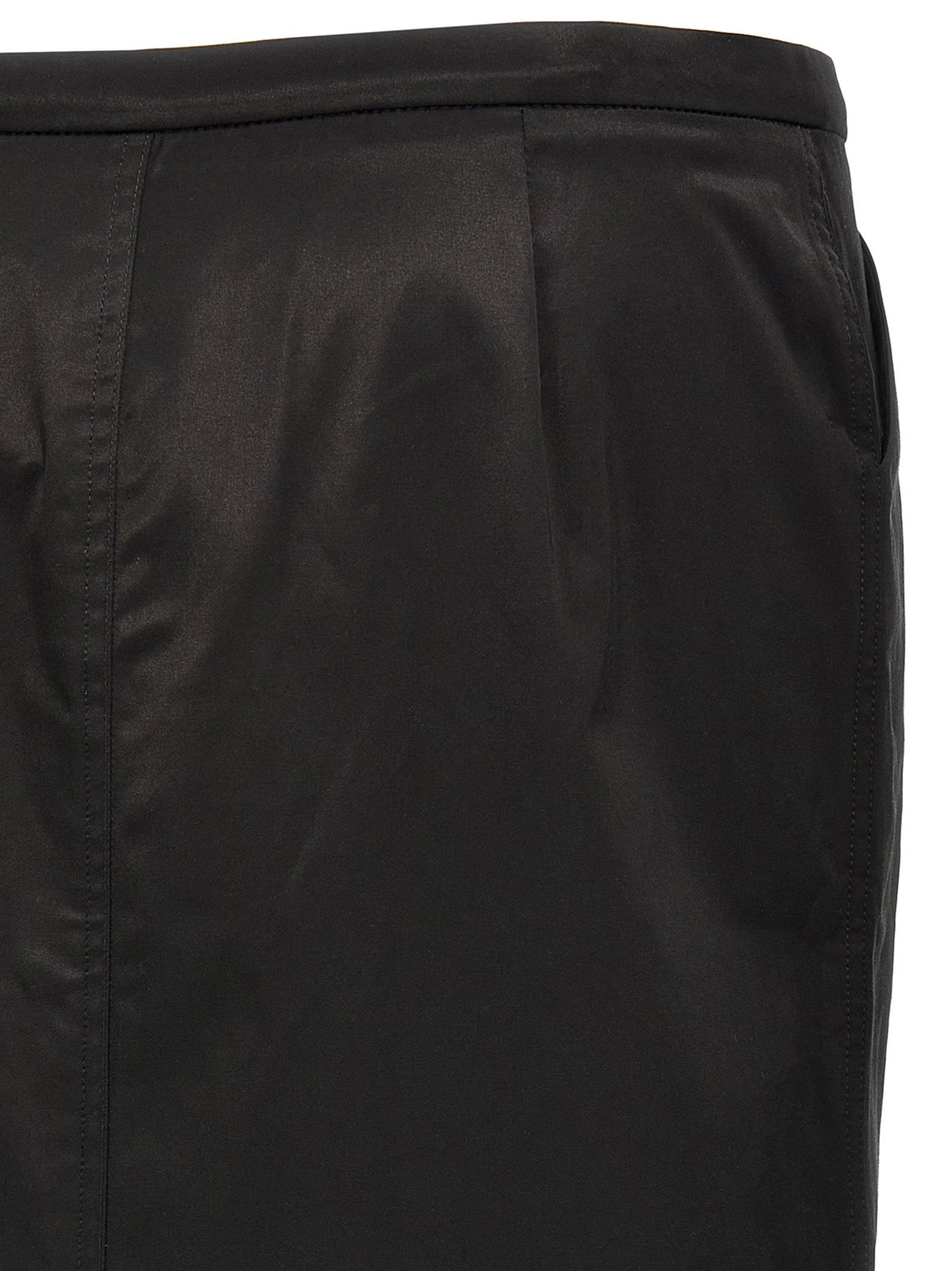 Toteme Straight Skirt Black