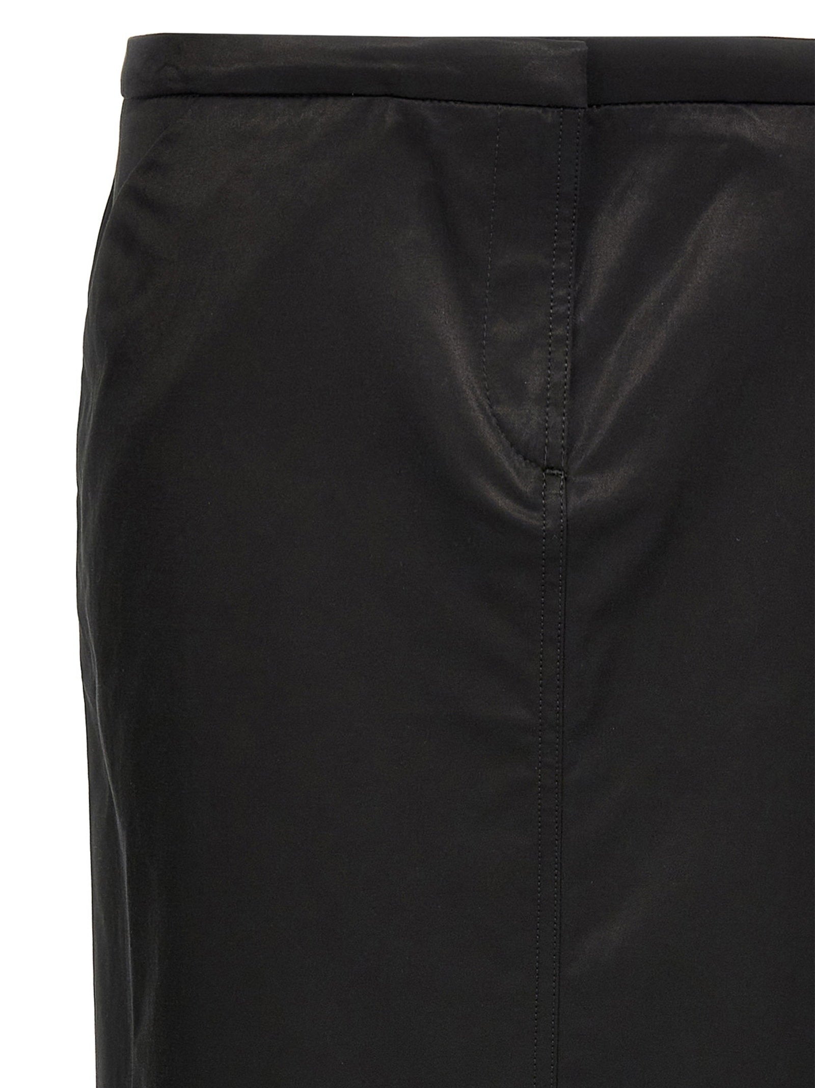 Toteme Straight Skirt Black