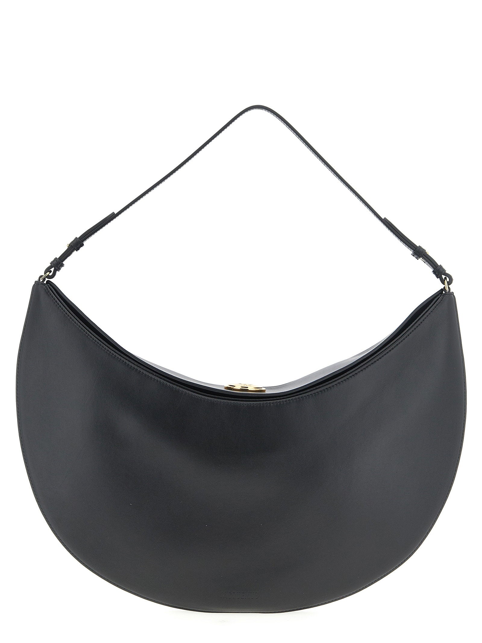 Jacquemus Le Sac Ovalo Shoulder Bag Black