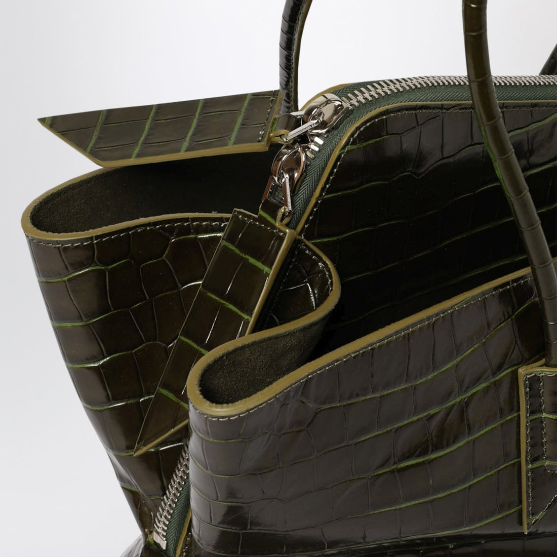 The Attico La Passeggiata Medium Bag Green
