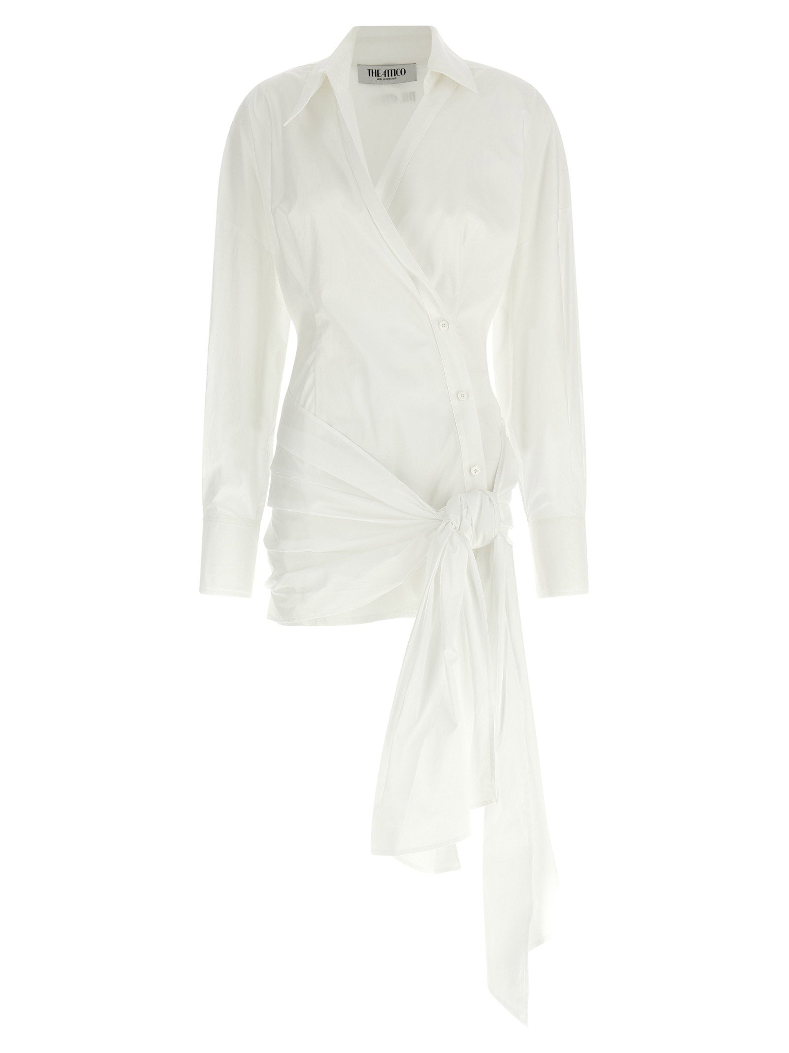 The Attico Chemisier Dress White