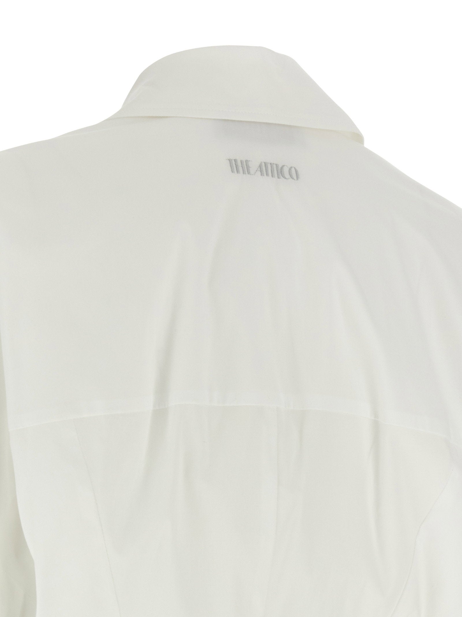 The Attico Chemisier Dress White