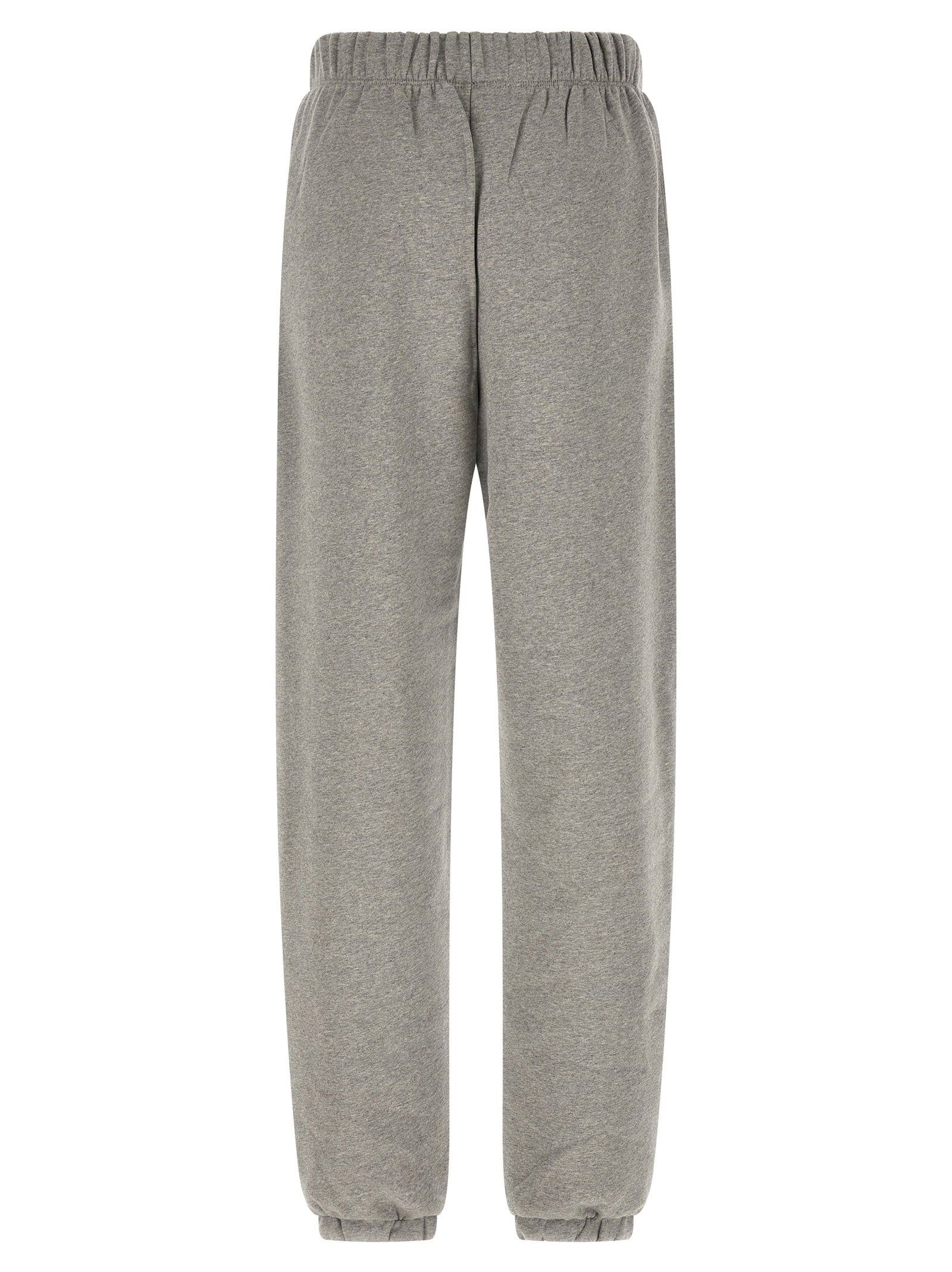 The Attico Logo Embroidery Joggers Gray