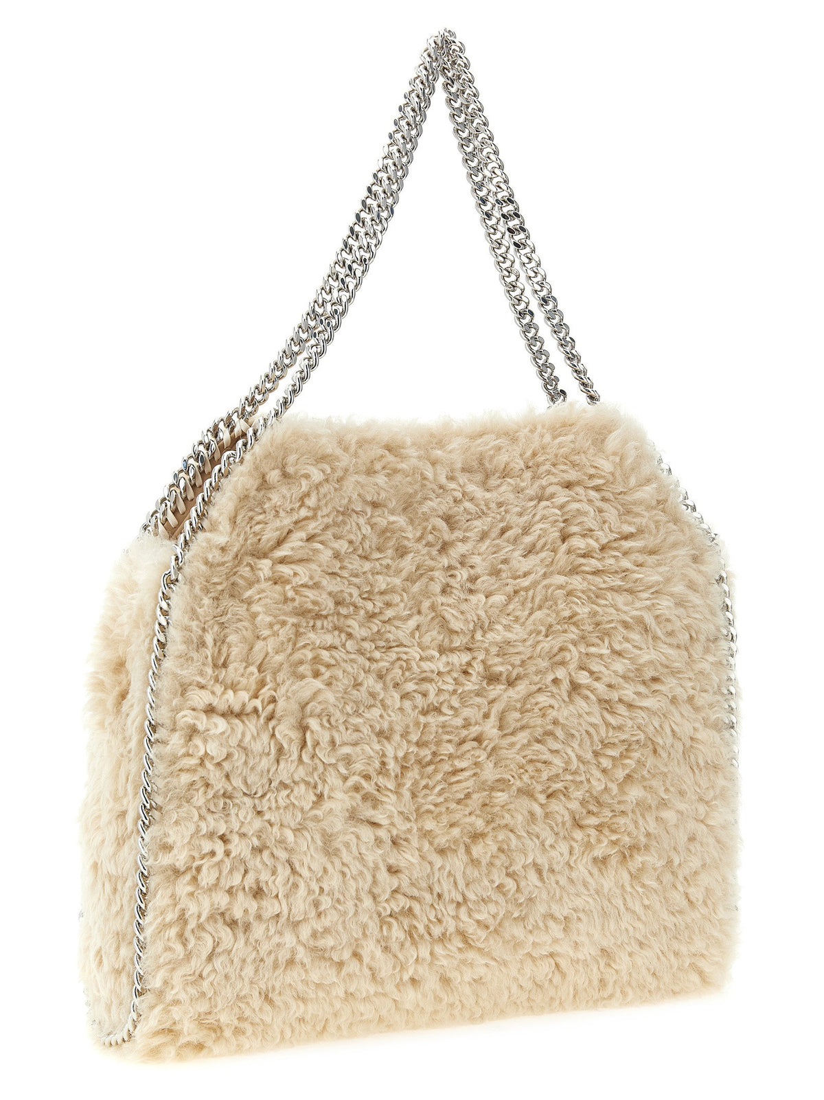 Stella Mccartney Falabella Medium Shoulder Bag Beige