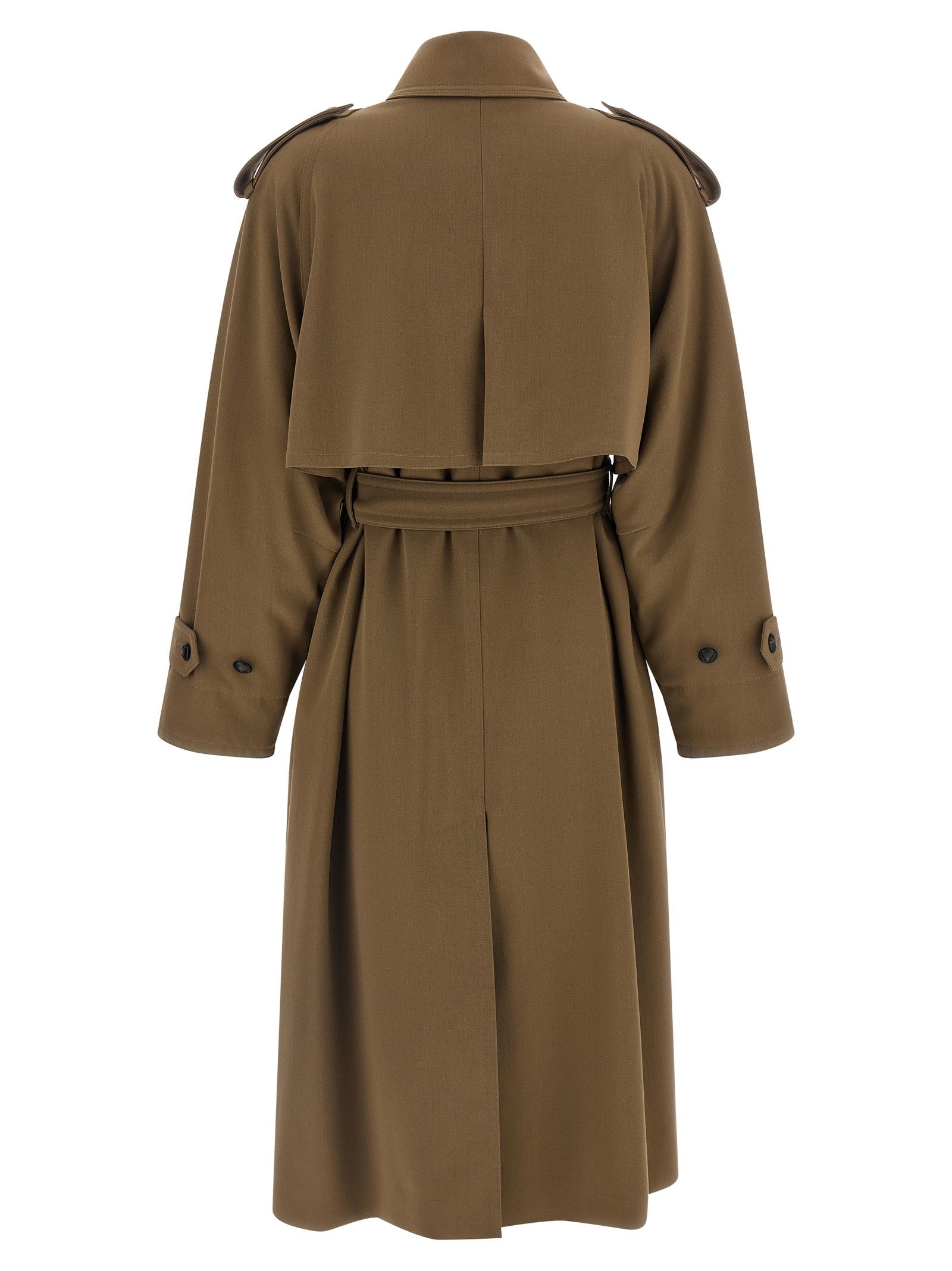Max Mara Mxmcerto Trench Coat Brown