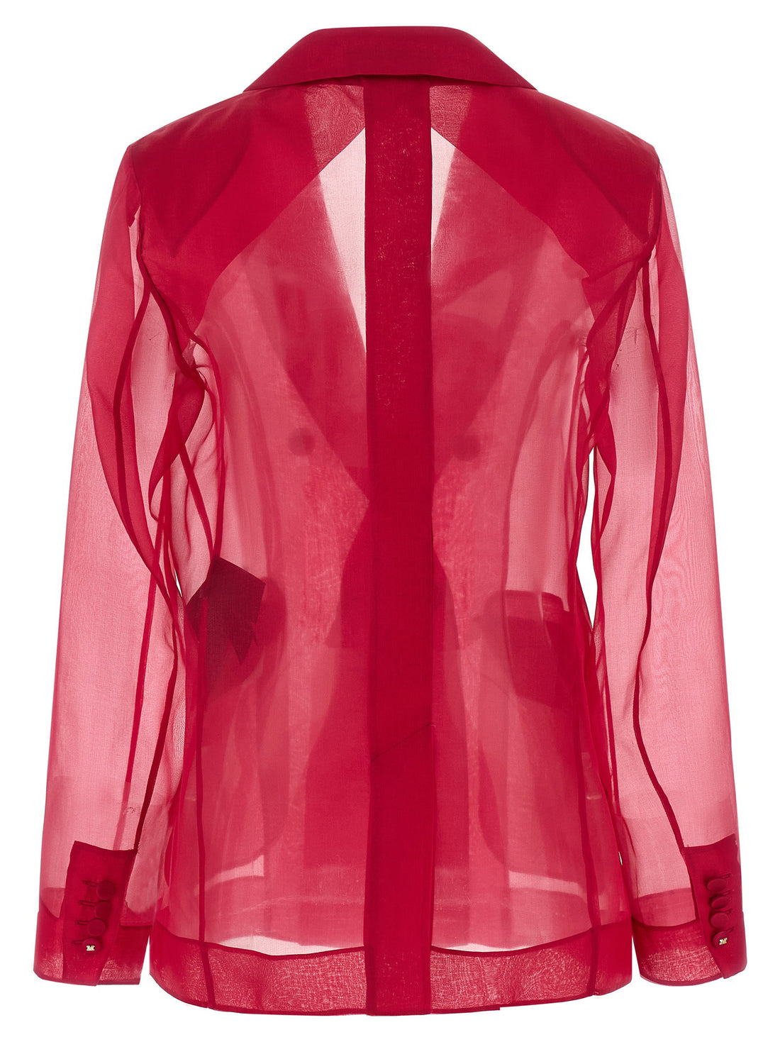 Max Mara Mxeslogan Blazer Fuchsia