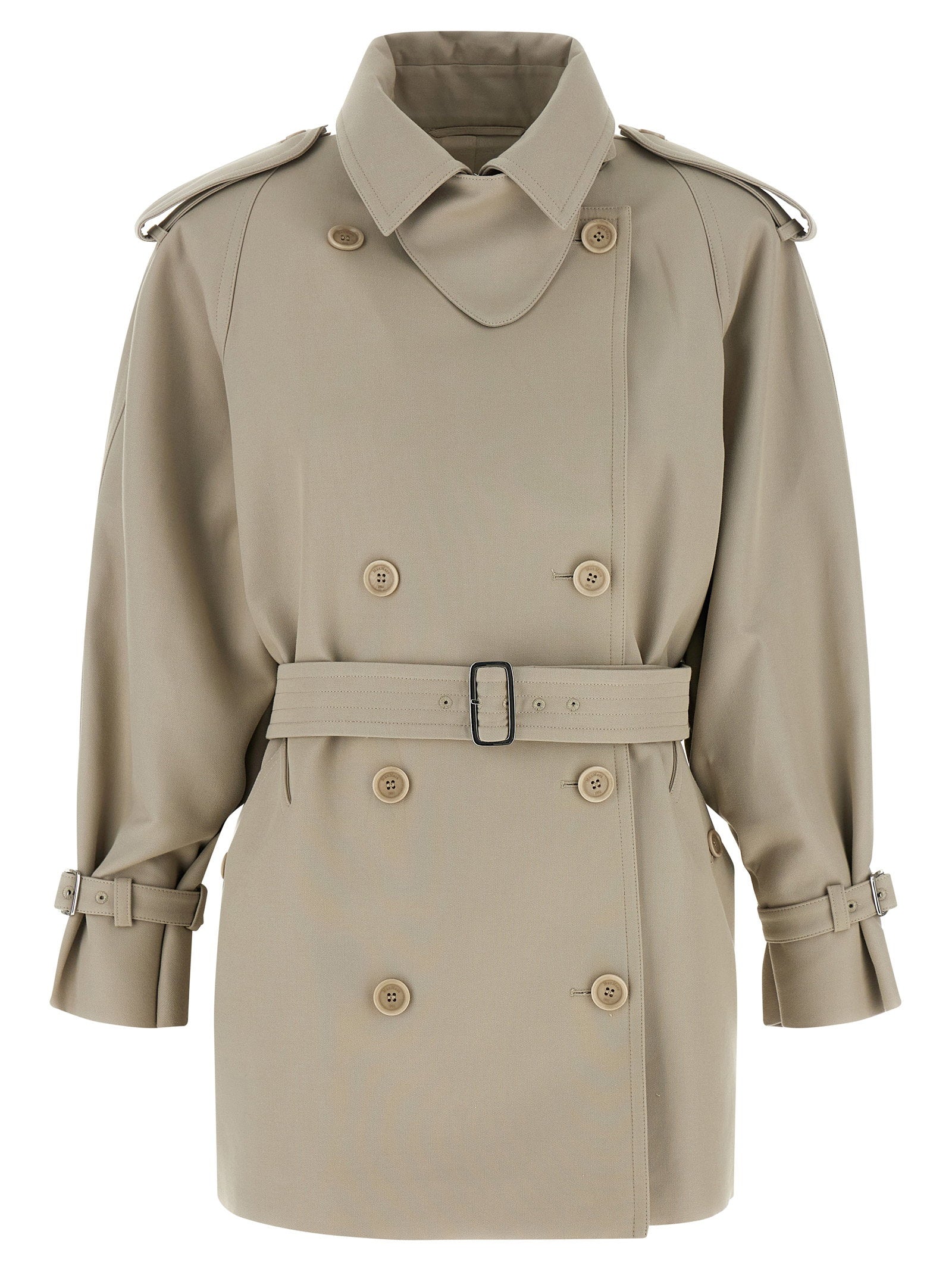 Max Mara Mxscacio Trench Coat Beige