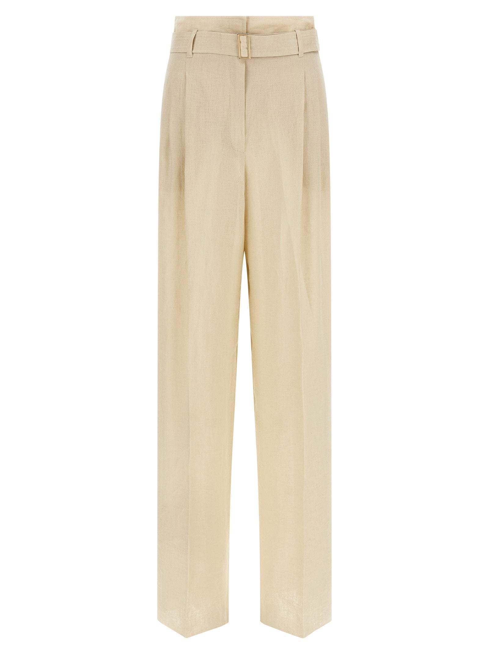 Max Mara Studio Mstmateria Pants Beige