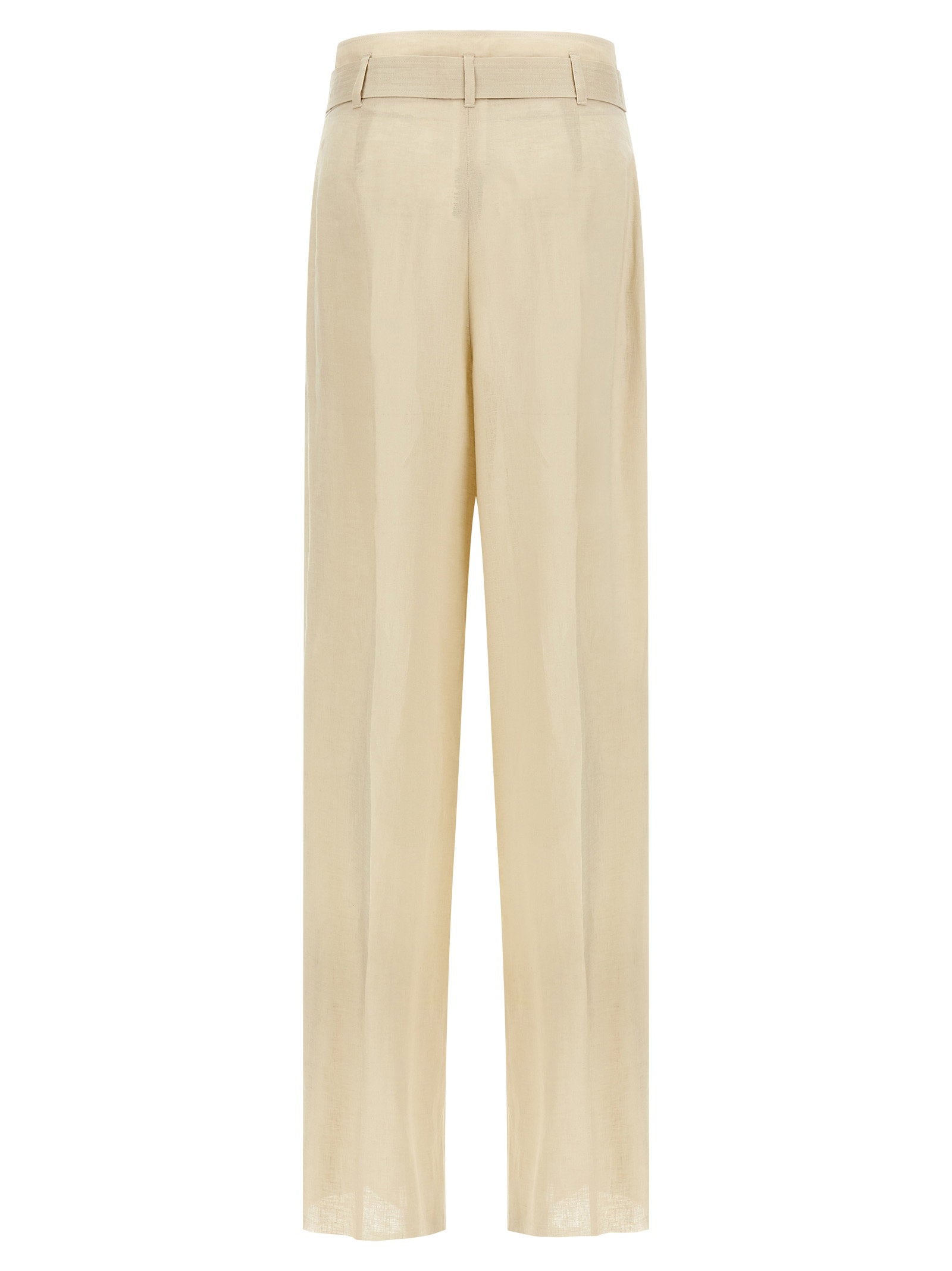 Max Mara Studio Mstmateria Pants Beige