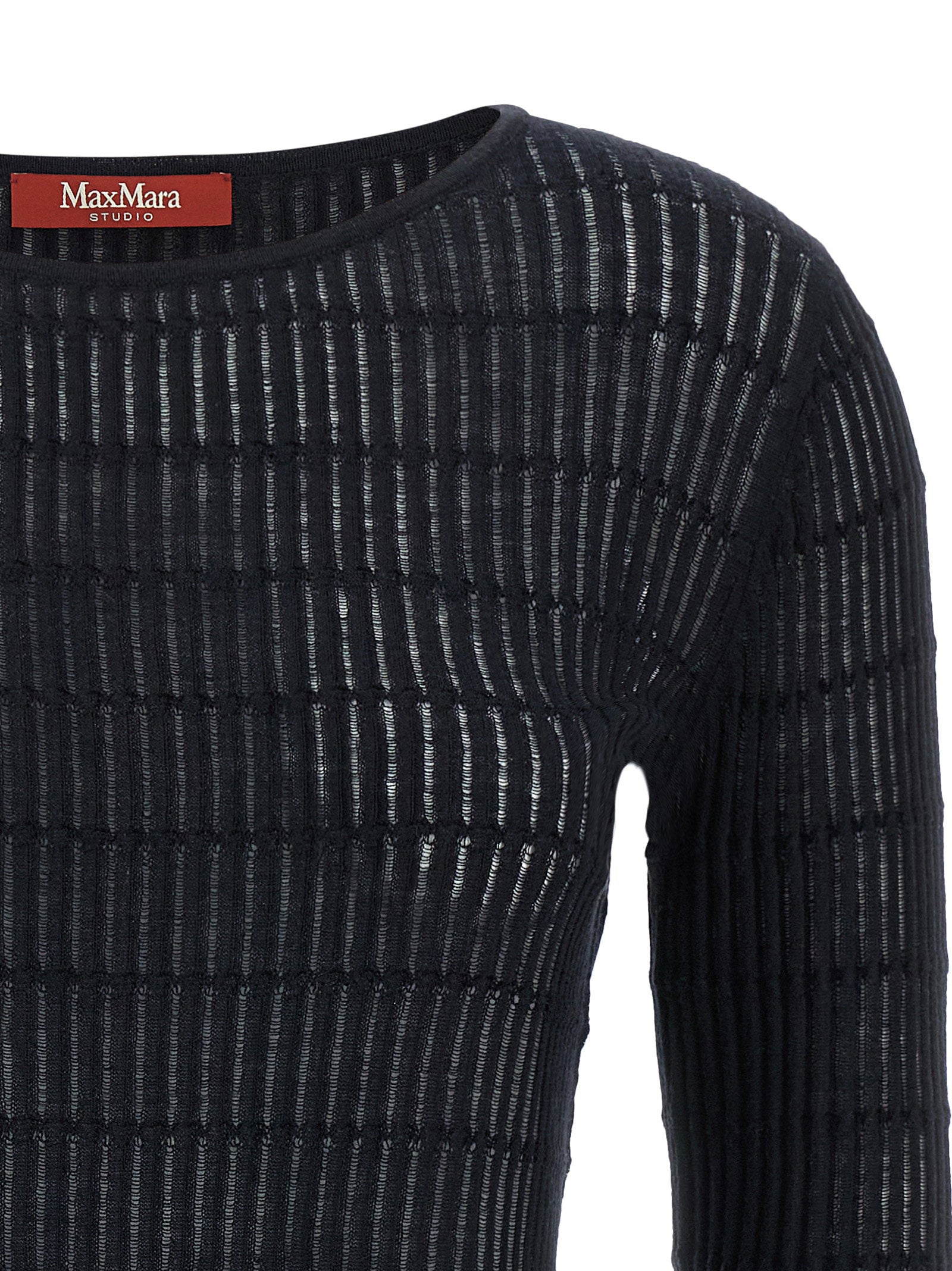 Max Mara Studio Mstpedone Sweater Blue