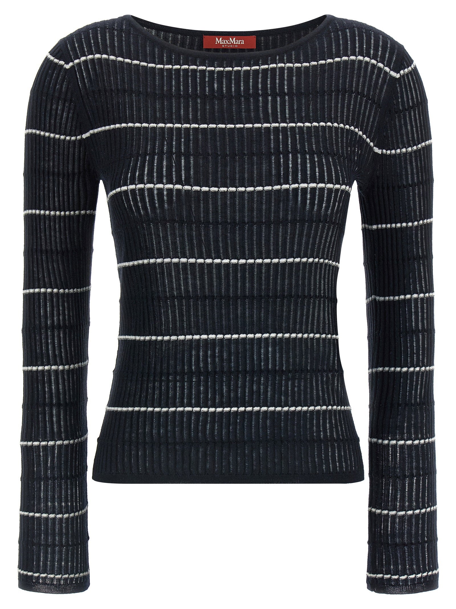 Max Mara Studio Mstpedone Sweater Blue